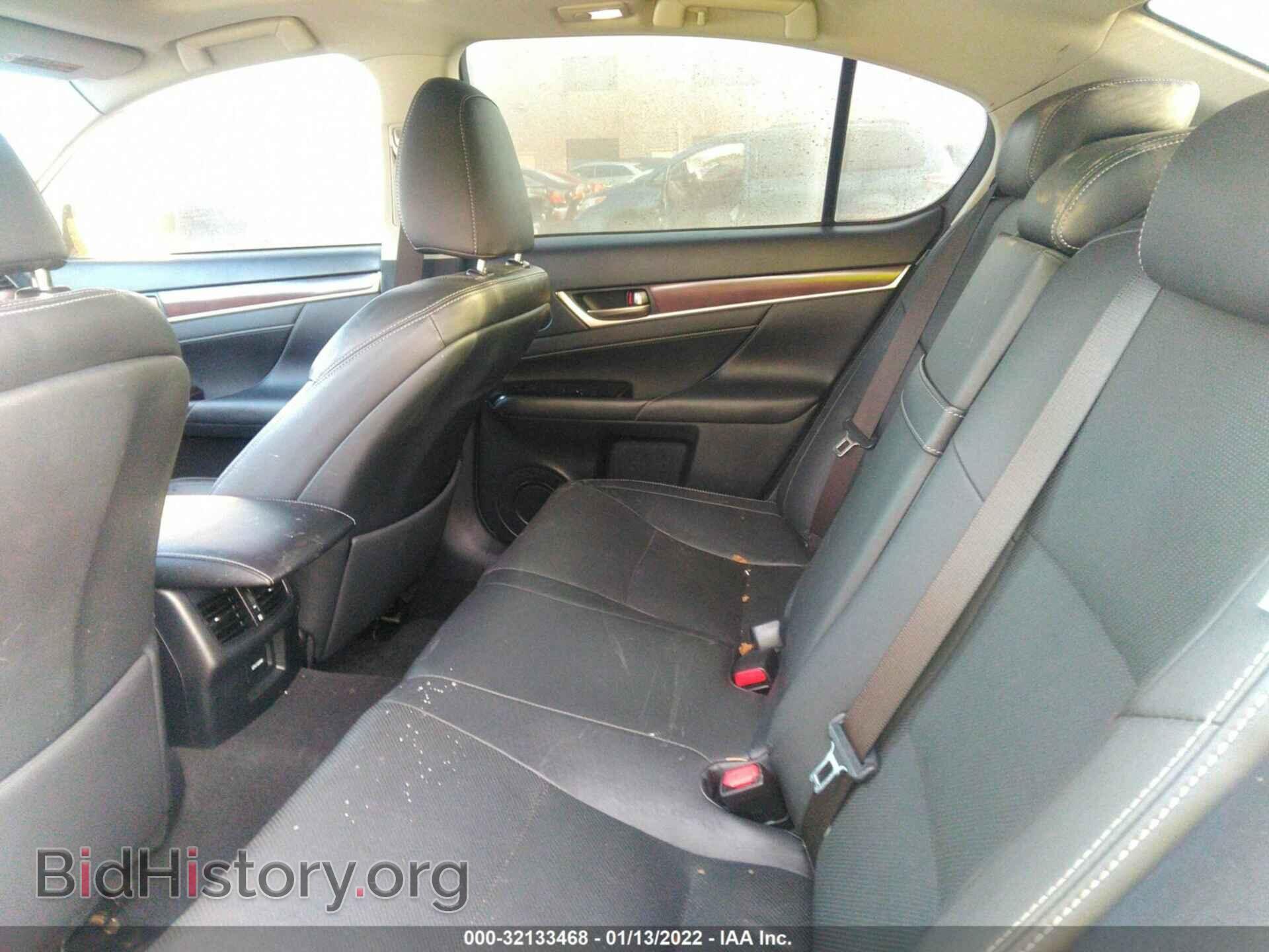 2014 LEXUS GS 350 - VIN: JTHBE1BL4E5038105 - Фото 8