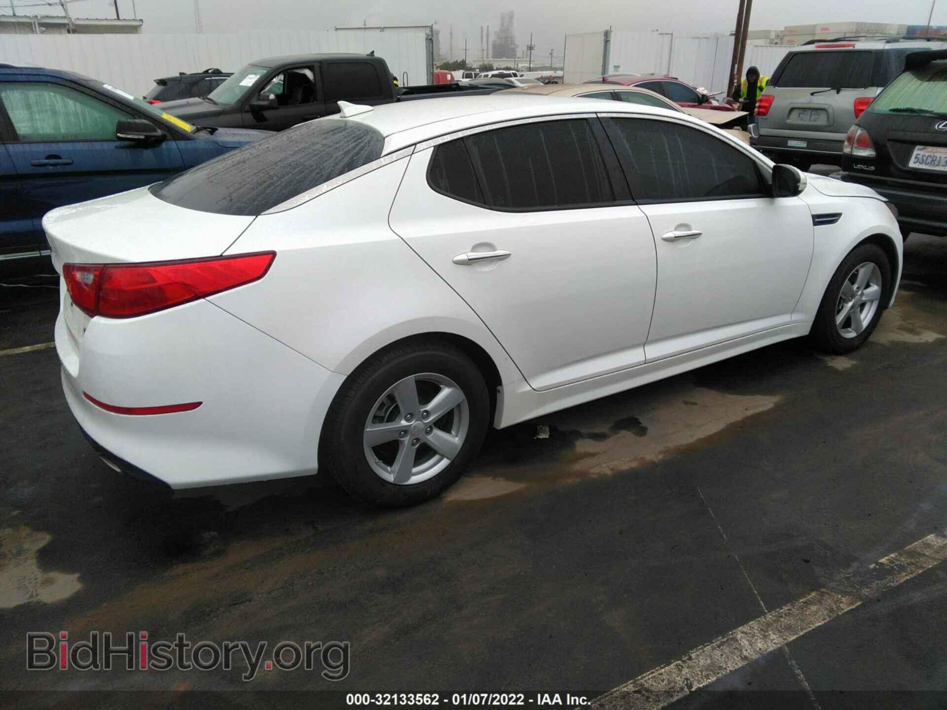 2015 KIA OPTIMA - VIN: KNAGM4A78F5664707 - Photo 4