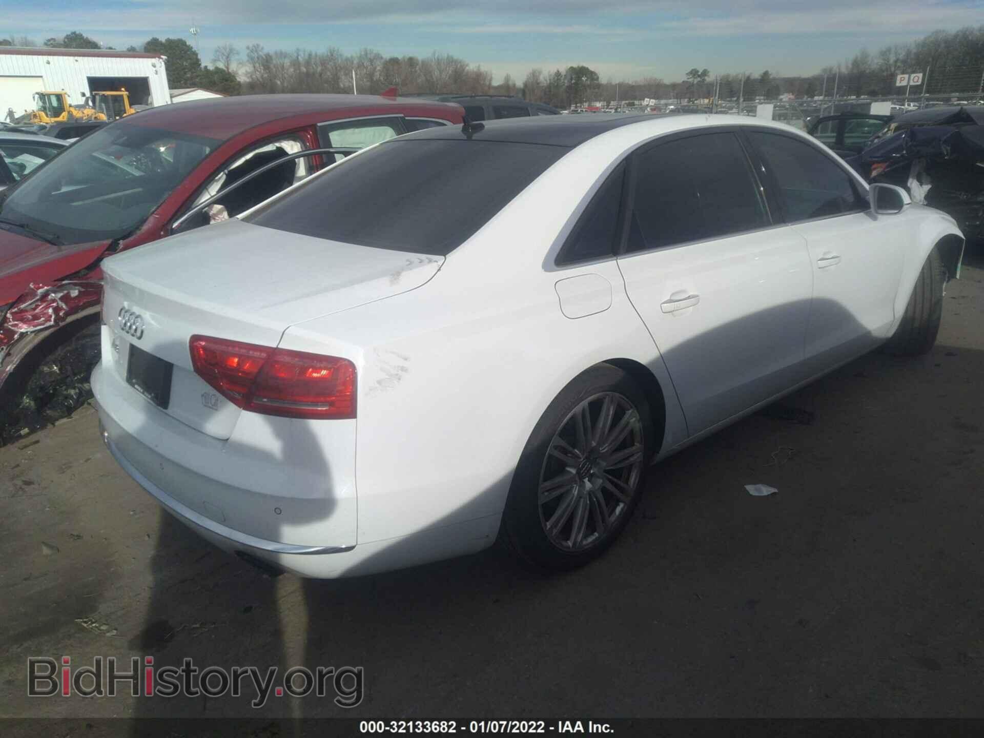 2013 AUDI A8 L - VIN: WAURGAFD5DN000861 - Фото 4