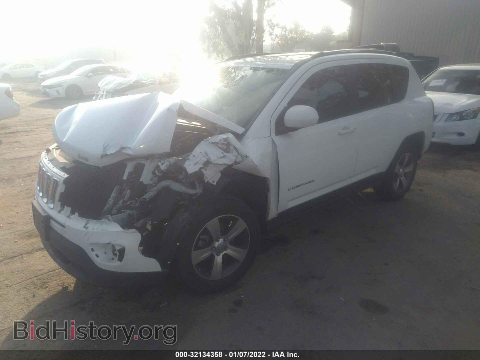 2016 JEEP COMPASS - VIN: 1C4NJCEAXGD678523 - Фото 2