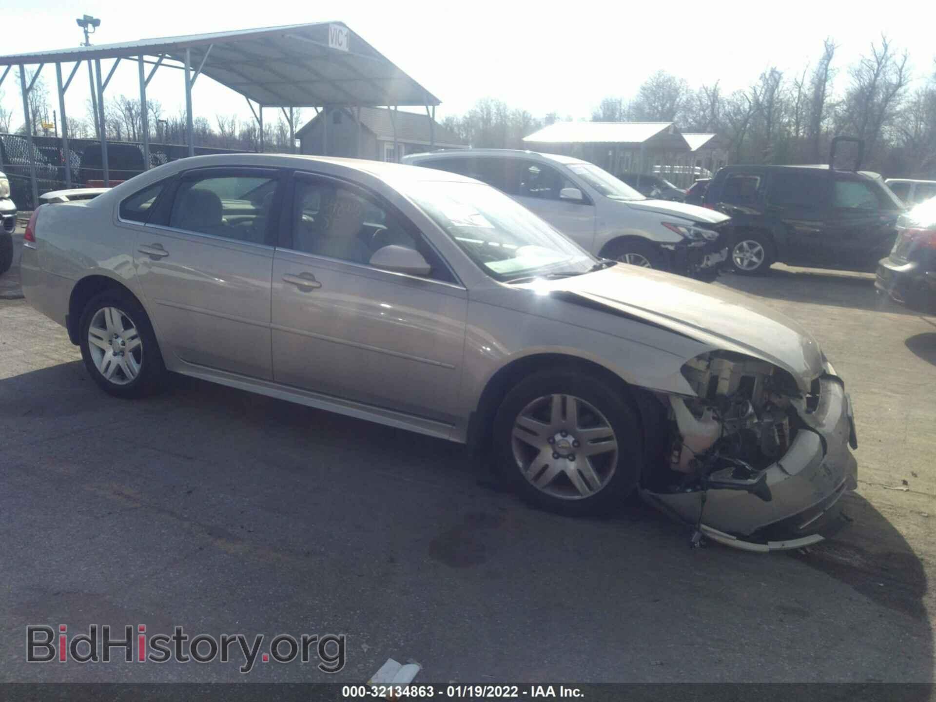 Фотография 2G1WG5E32C1123984 - CHEVROLET IMPALA 2012