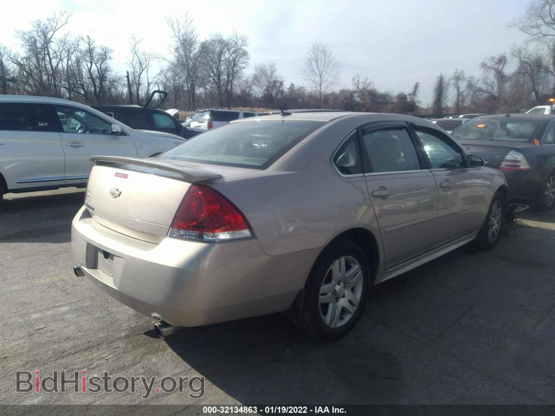 2012 CHEVROLET IMPALA - VIN: 2G1WG5E32C1123984 - Фото 4
