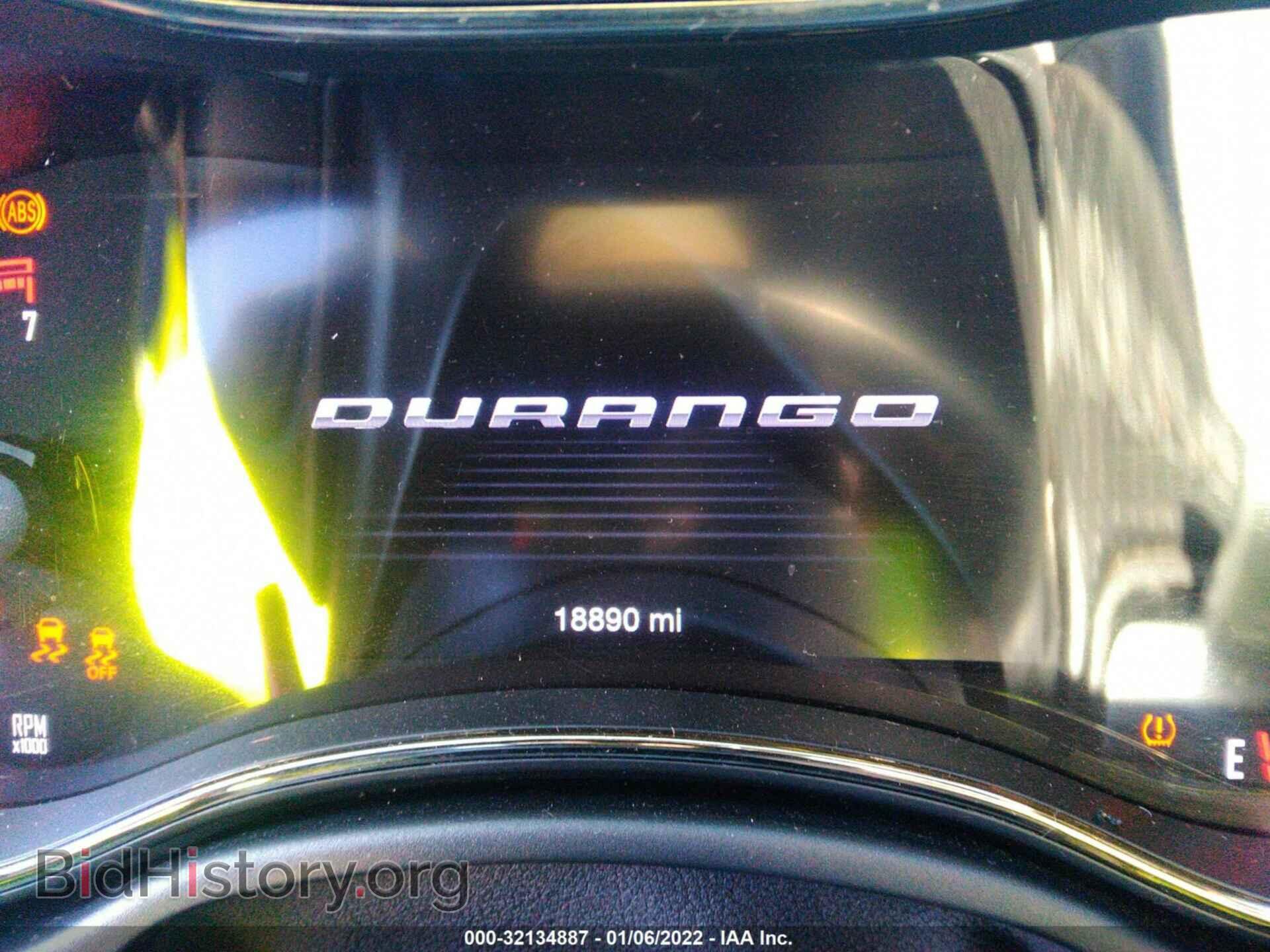 2020 DODGE DURANGO - VIN: 1C4RDHDG3LC307683 - Фото 7