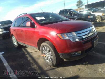 2010 Ford EDGE SEL, красный — VIN 2FMDK3JC0ABB21032, IAAI