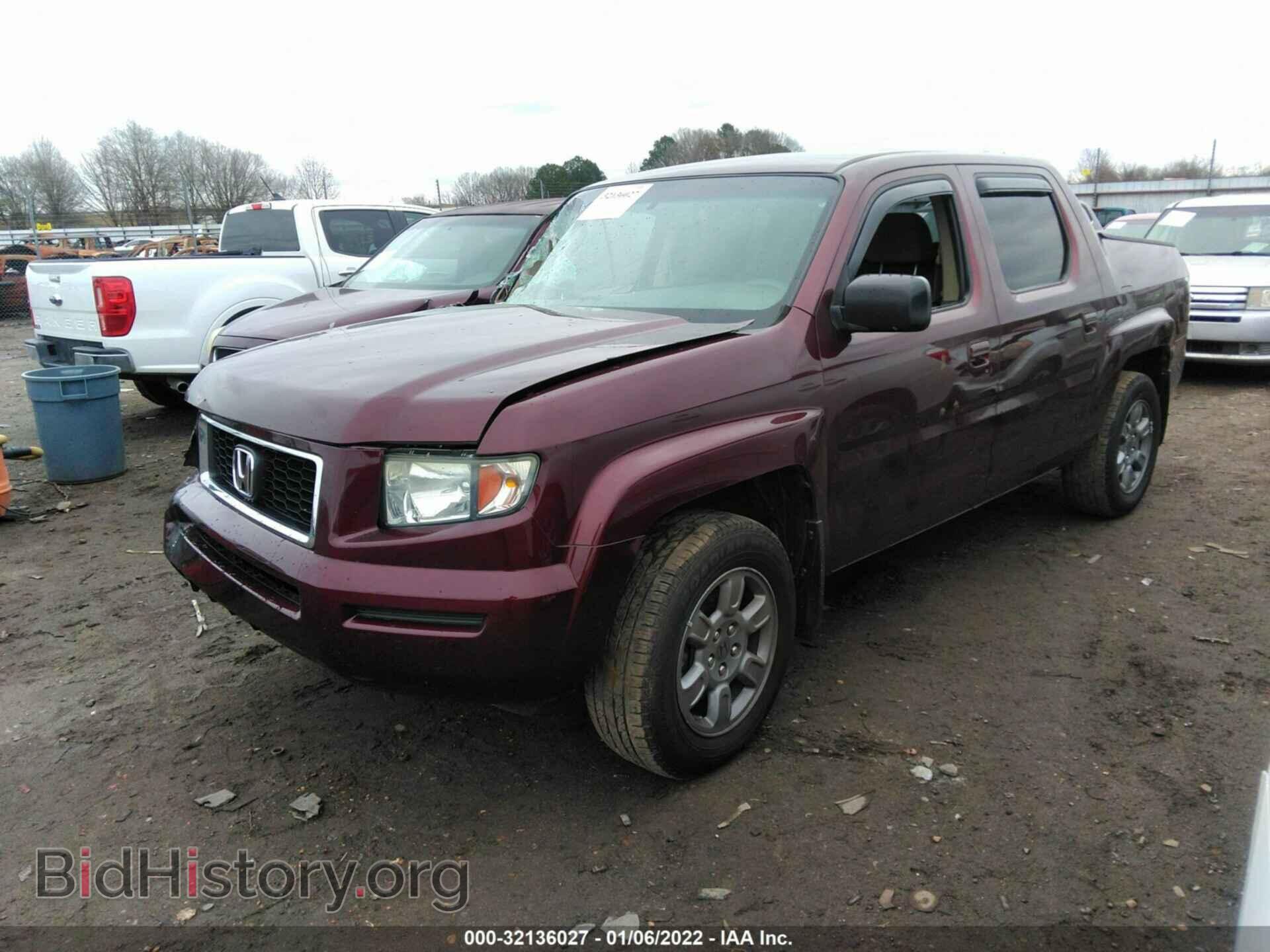 2007 HONDA RIDGELINE - VIN: 2HJYK16367H507636 - Фото 2