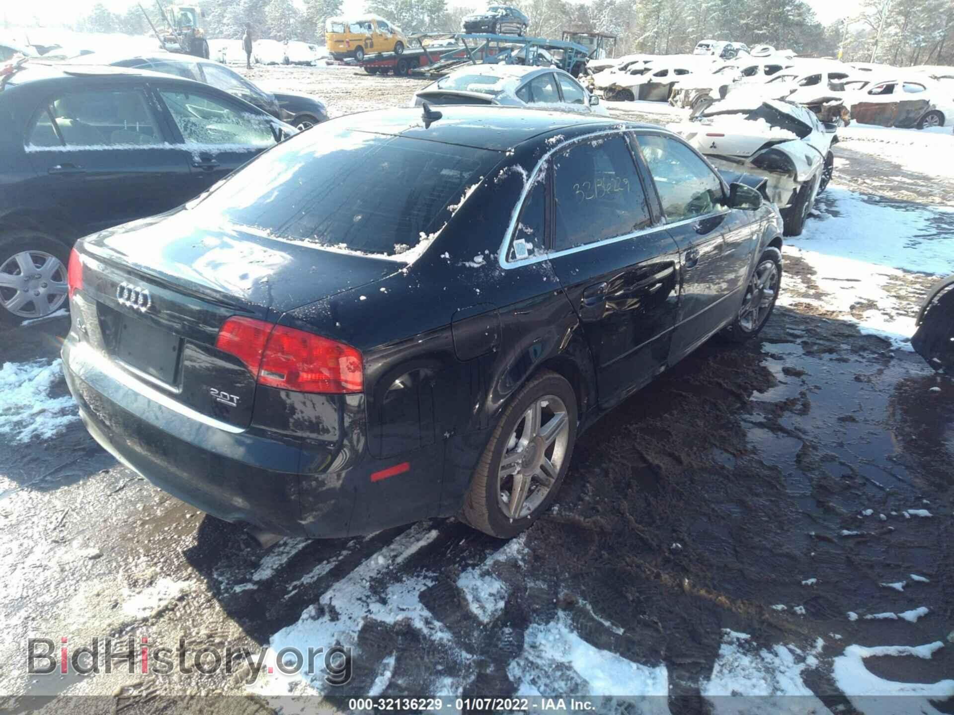 2008 AUDI A4 - VIN: WAUDF78EX8A095887 - Фото 4