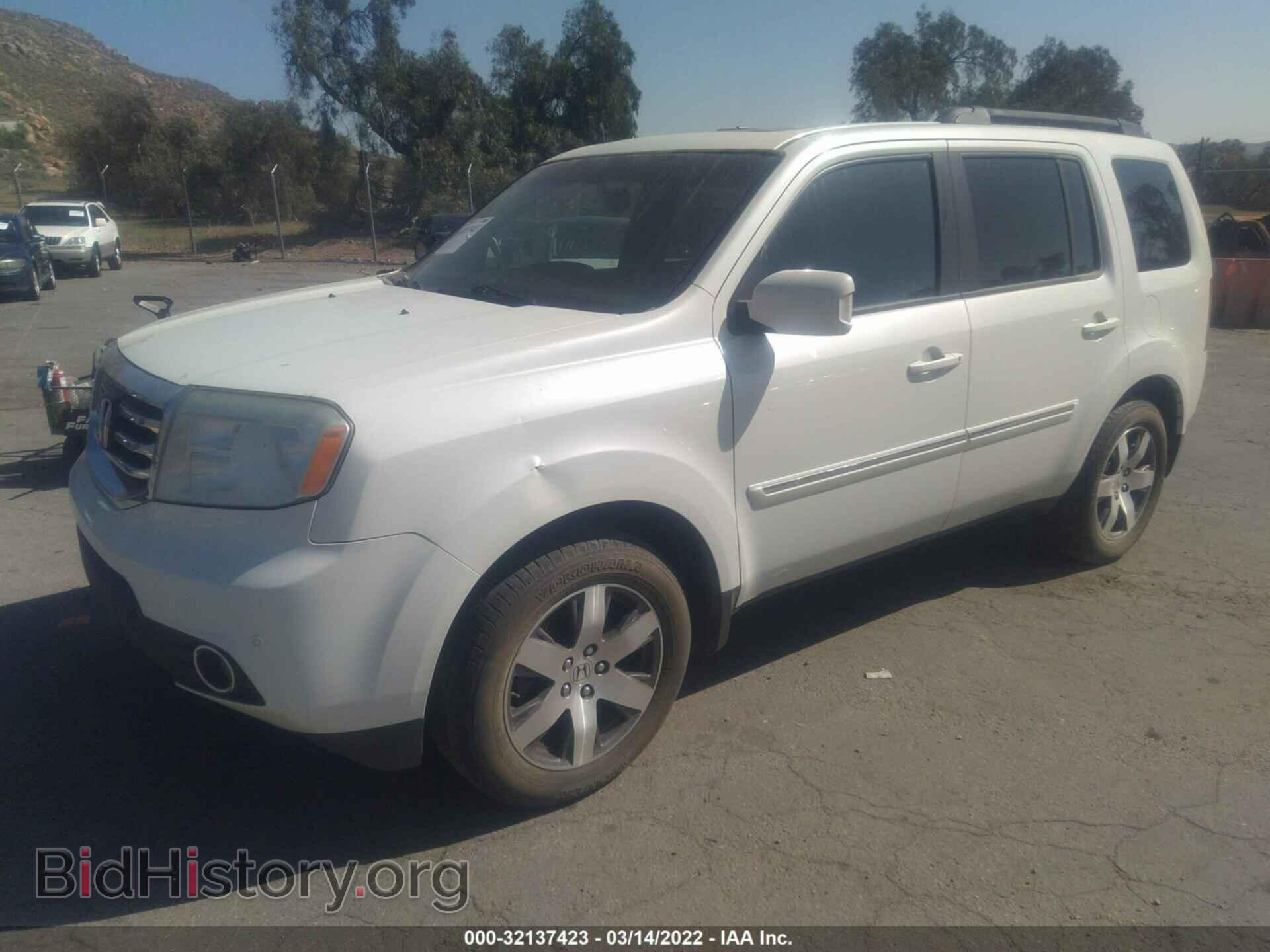 2015 HONDA PILOT - VIN: 5FNYF3H99FB018481 - Фото 2