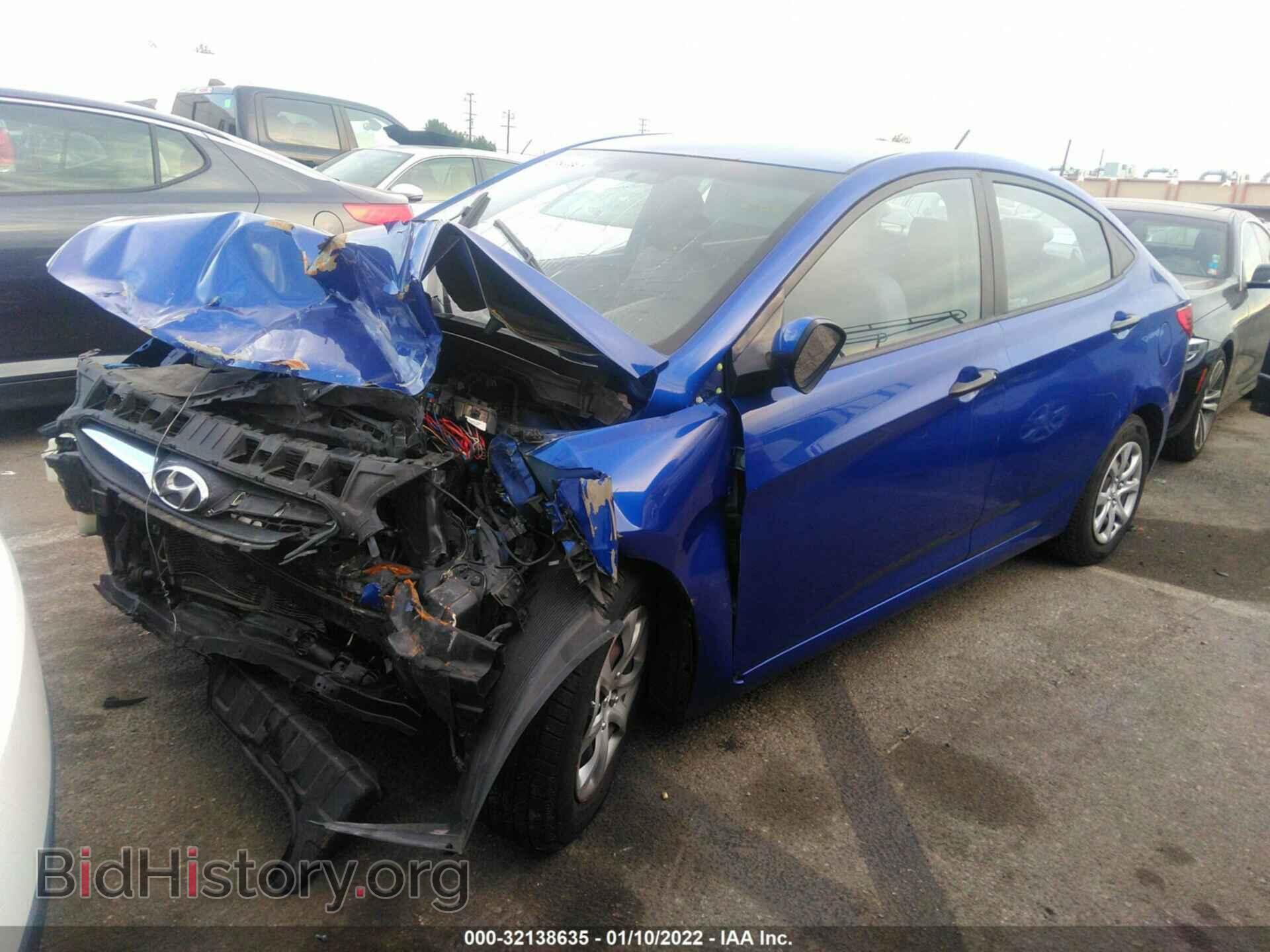 2012 HYUNDAI ACCENT - VIN: KMHCT4AE2CU047366 - Фото 2