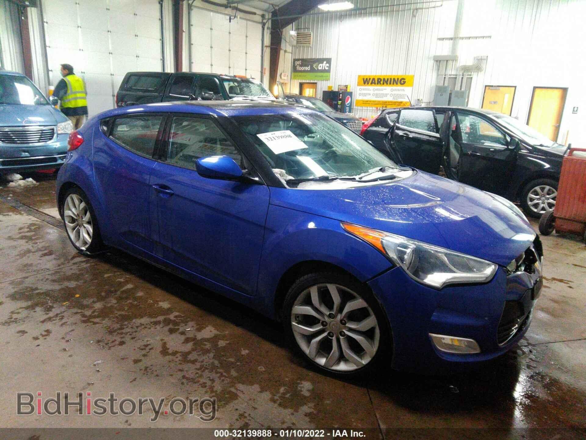 Фотография KMHTC6AD8CU023222 - HYUNDAI VELOSTER 2012
