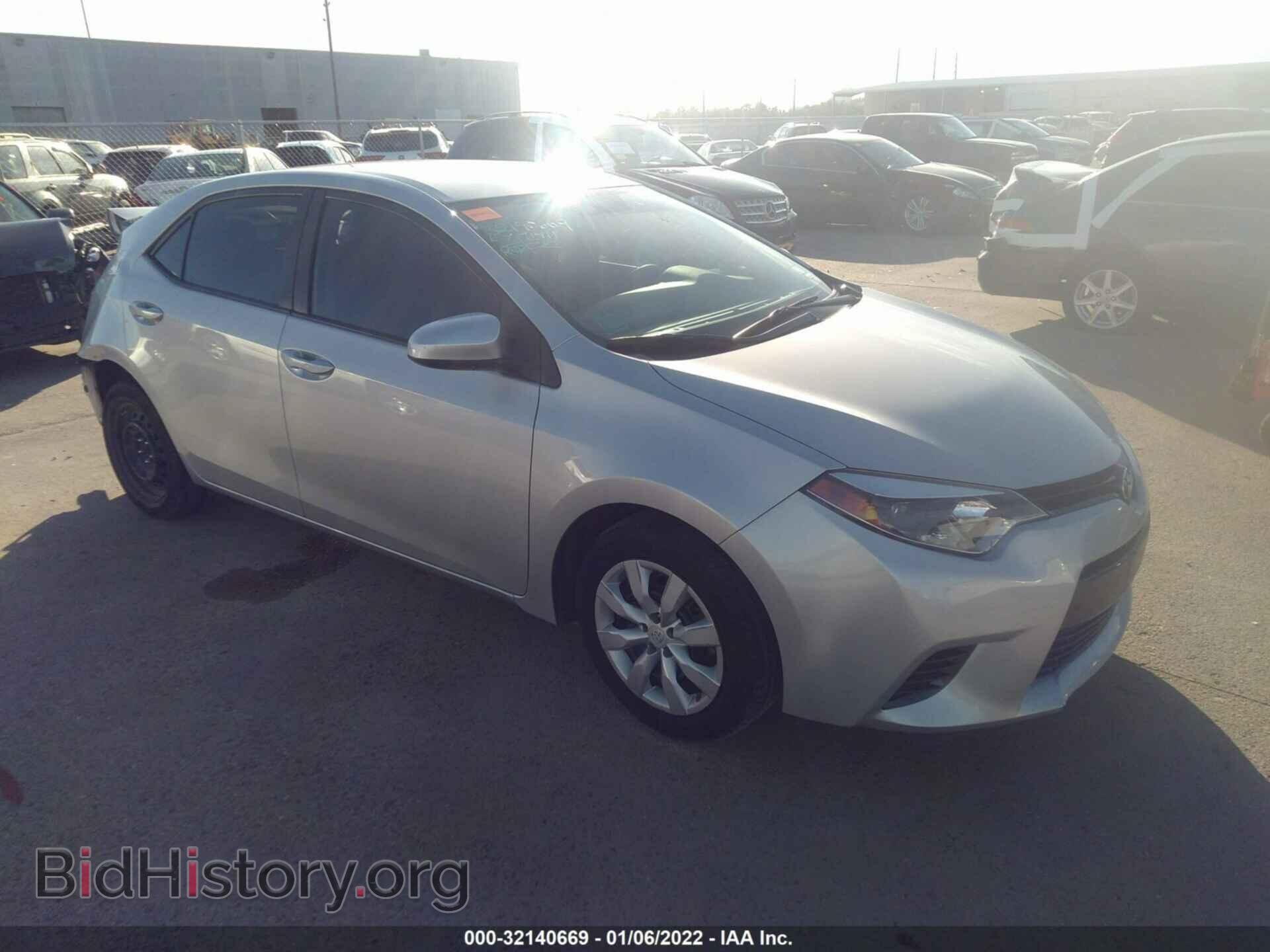Фотография 5YFBURHE9GP486356 - TOYOTA COROLLA 2016