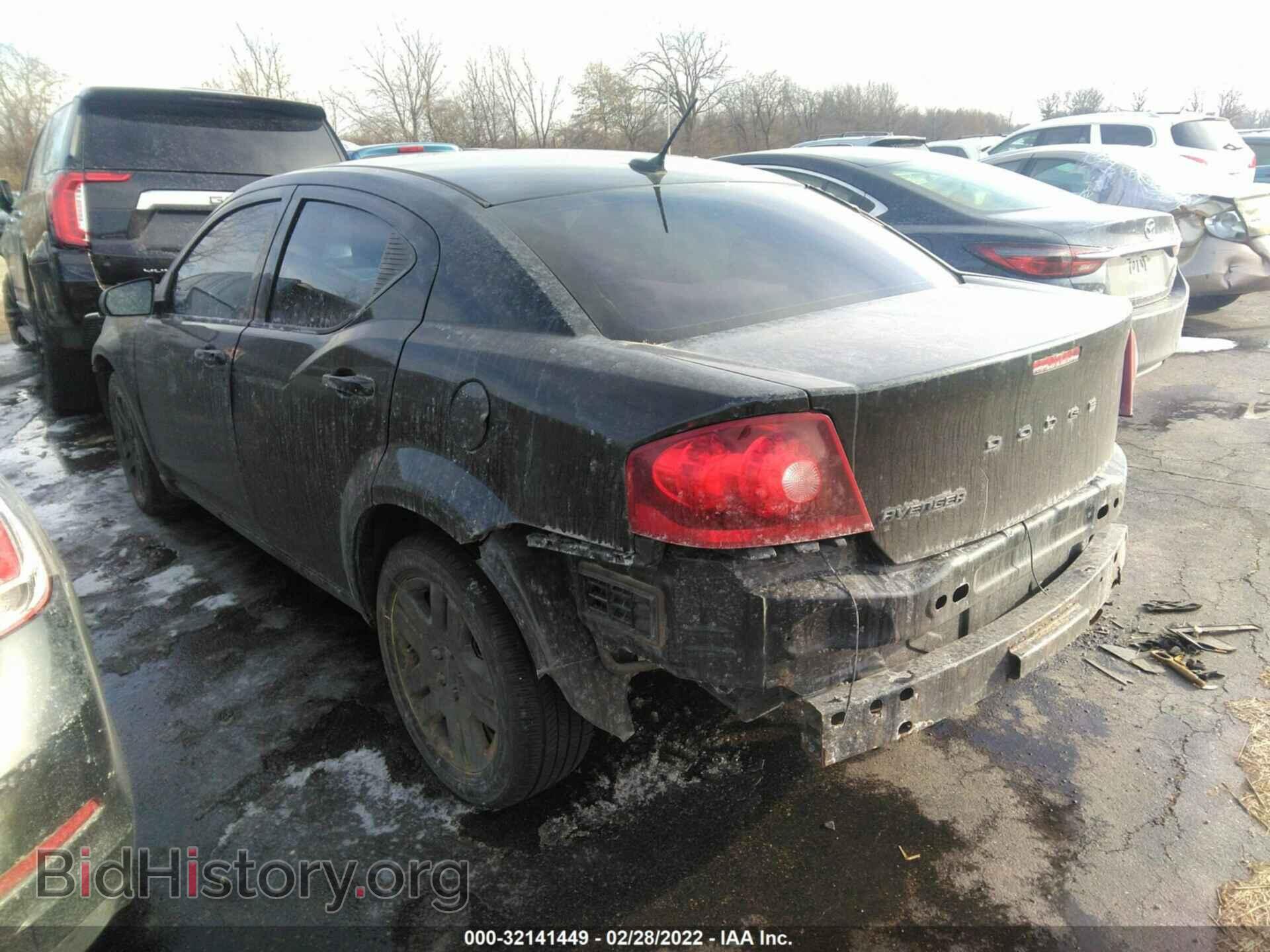 2013 DODGE AVENGER - VIN: 1C3CDZAB3DN730178 - Фото 3