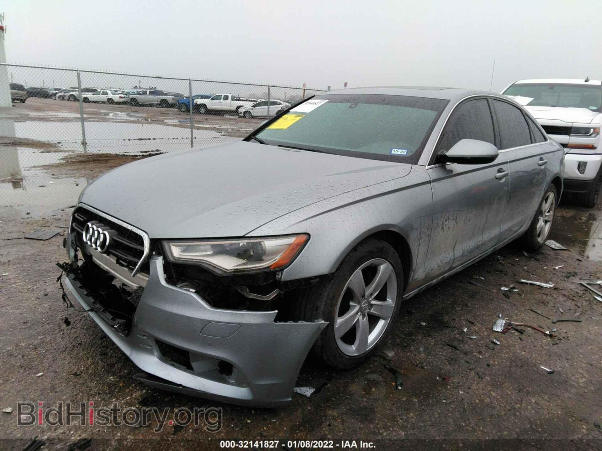2012 AUDI A6 - VIN: WAUDFAFC7CN154555 - Фото 2