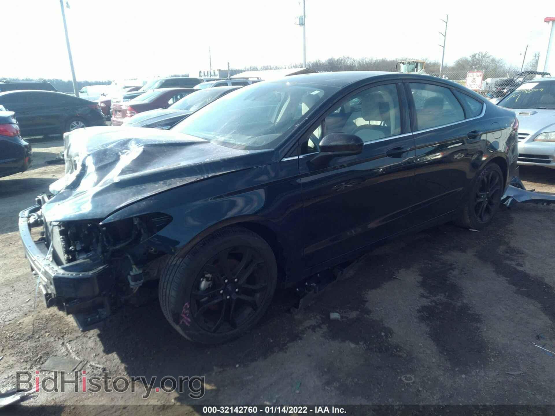 2020 FORD FUSION - VIN: 3FA6P0HD6LR255677 - Фото 2
