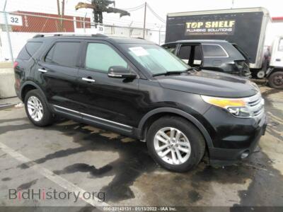 2013 Ford EXPLORER XLT, black — VIN 1FM5K8D88DGA67601, IAAI