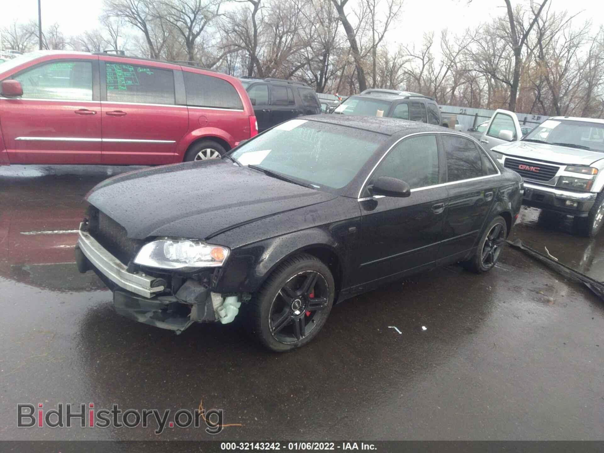 2007 AUDI A4 - VIN: WAUDF78E17A211816 - Фото 2