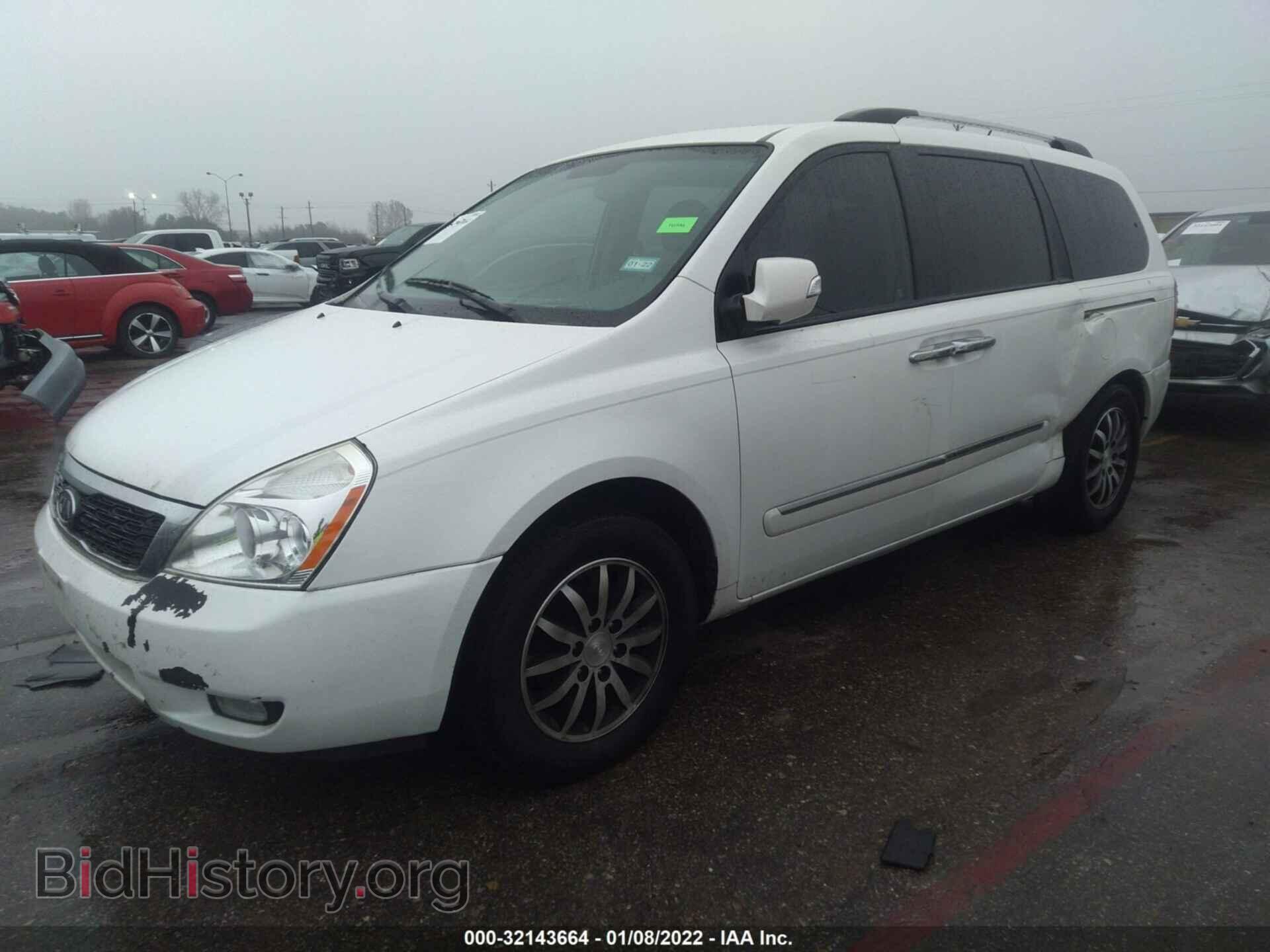 2012 KIA SEDONA - VIN: KNDMH4C7XC6442604 - Фото 2