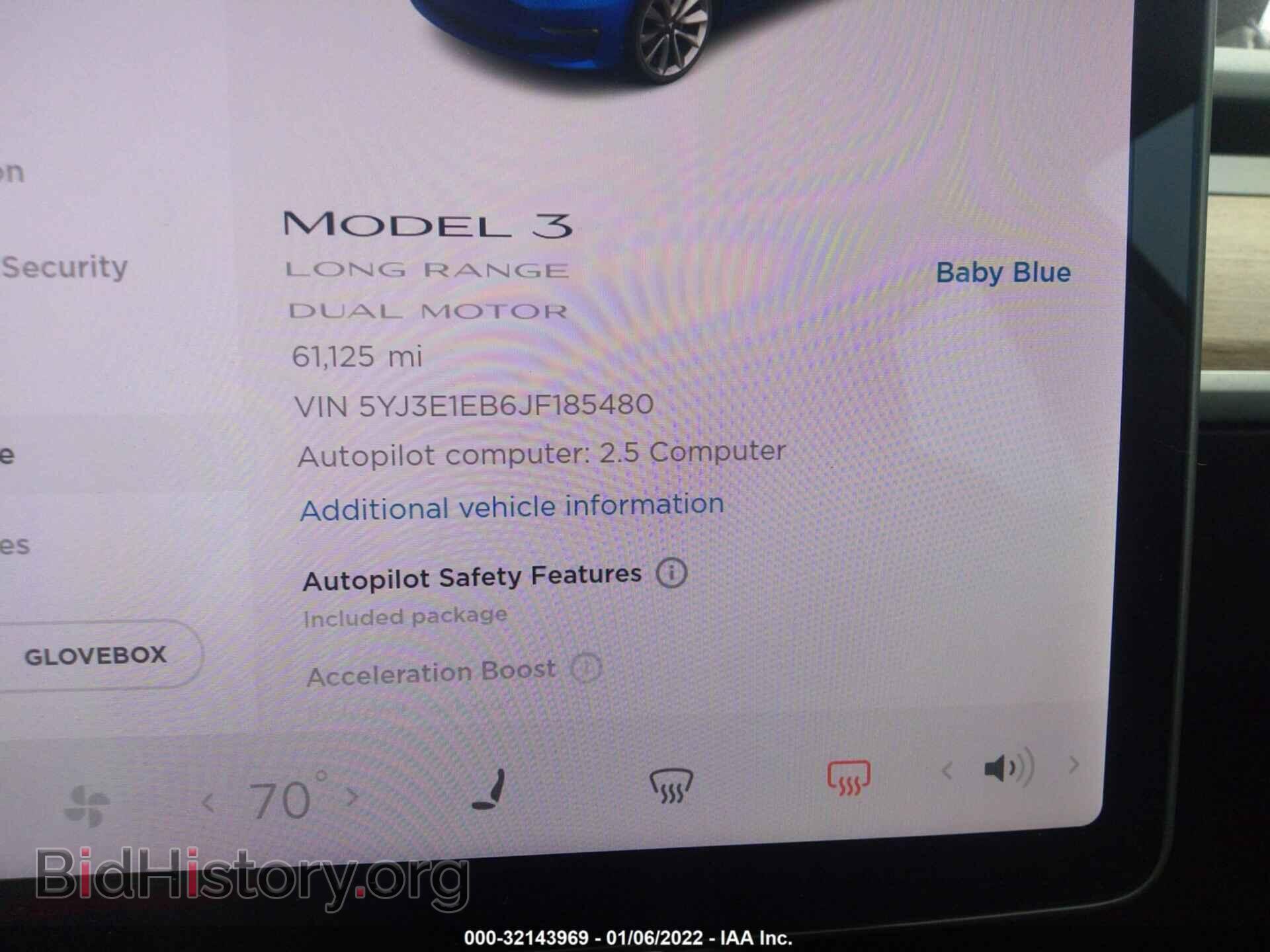 2018 TESLA MODEL 3 - VIN: 5YJ3E1EB6JF185480 - Photo 7