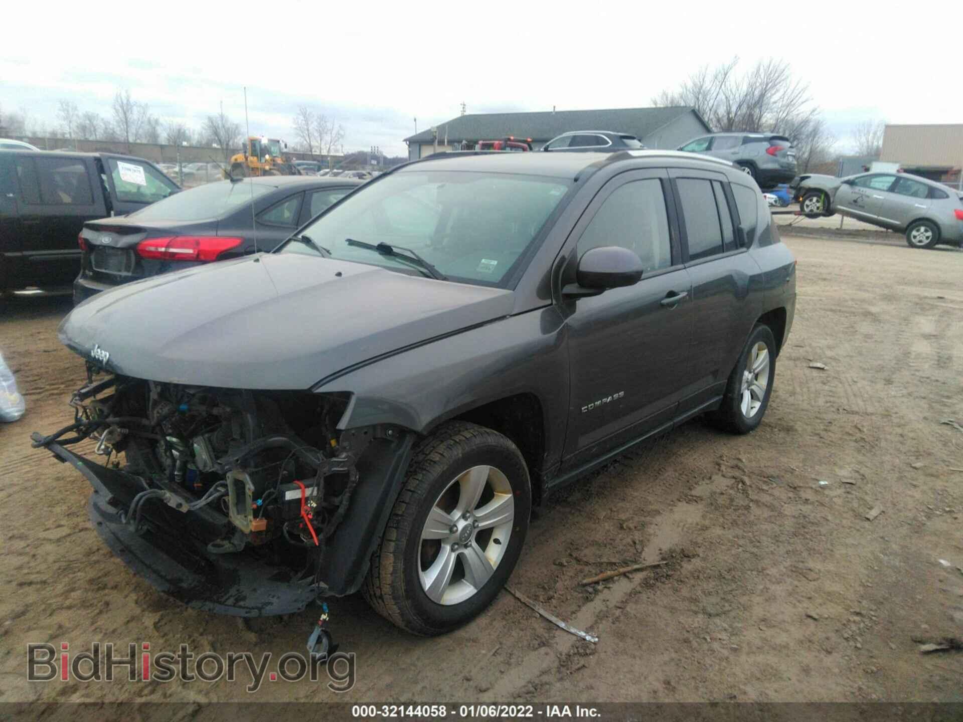 2015 JEEP COMPASS - VIN: 1C4NJDEB0FD370628 - Фото 2