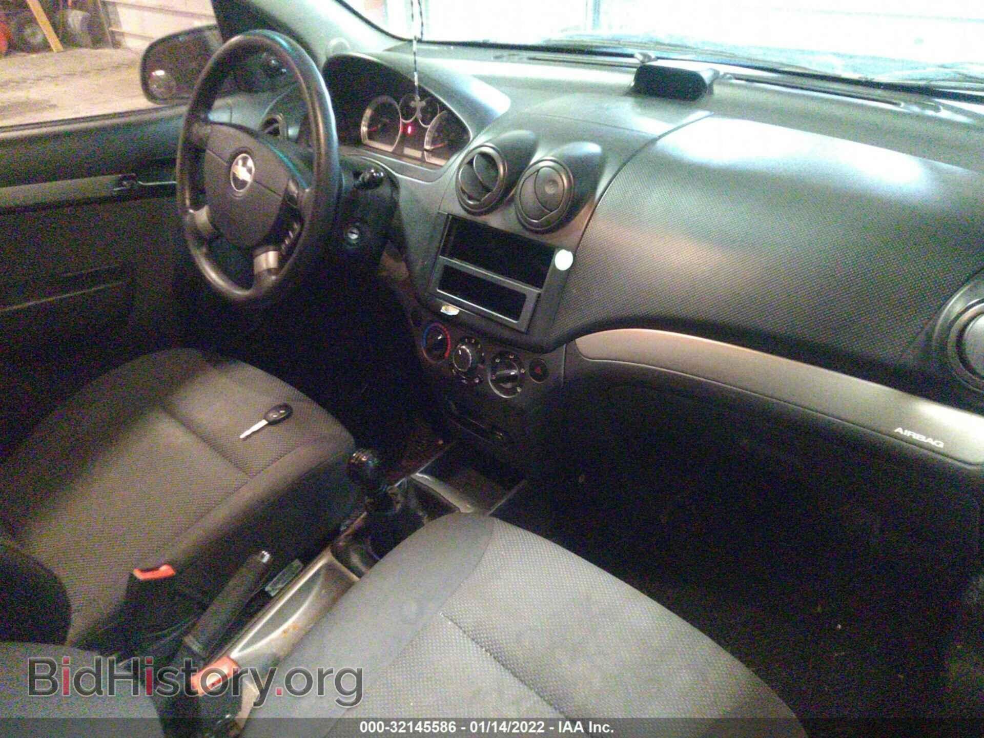 2007 CHEVROLET AVEO - VIN: KL1TD56637B057194 - Фото 5