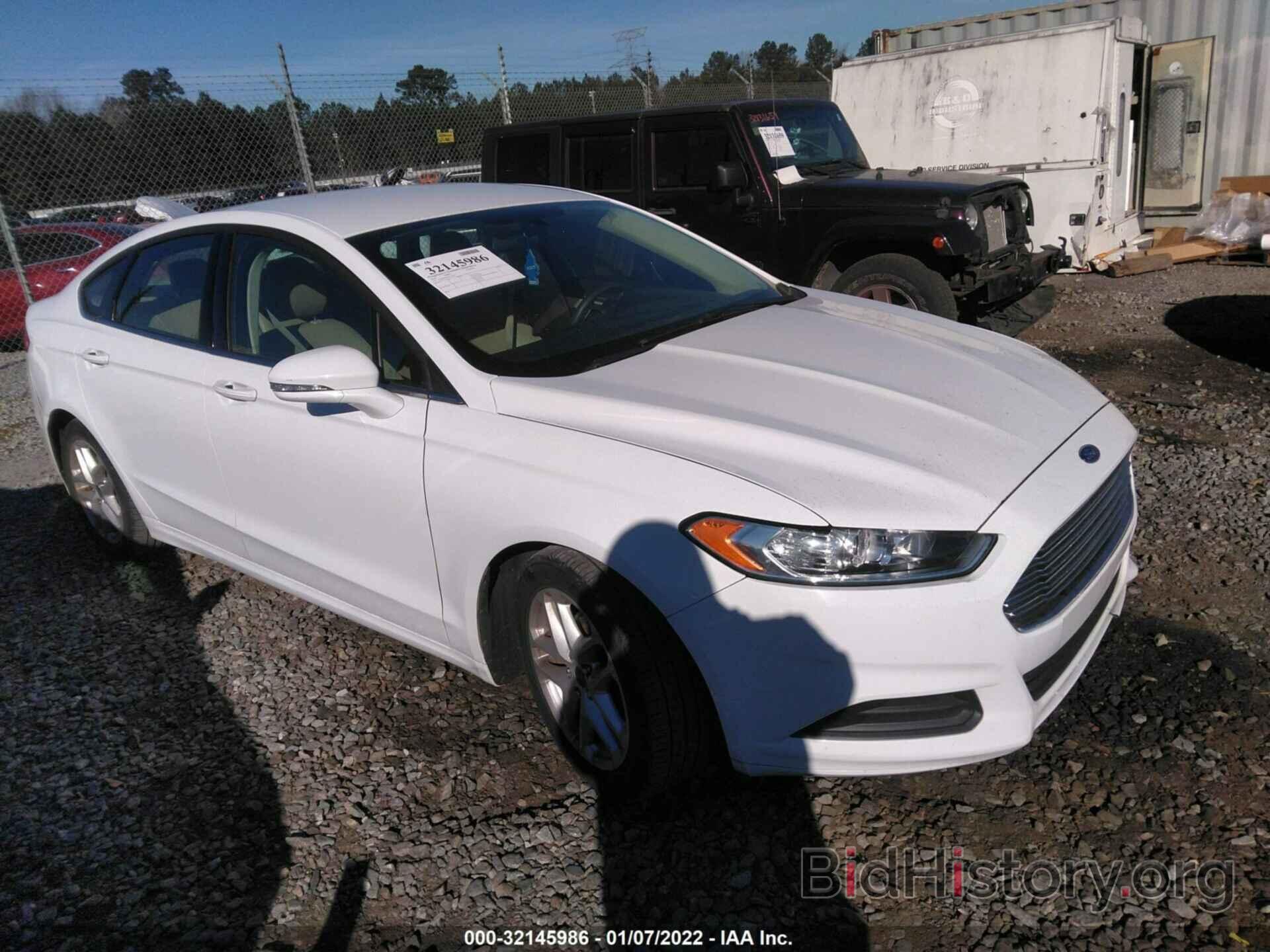 Photo 3FA6P0H78GR351262 - FORD FUSION 2016