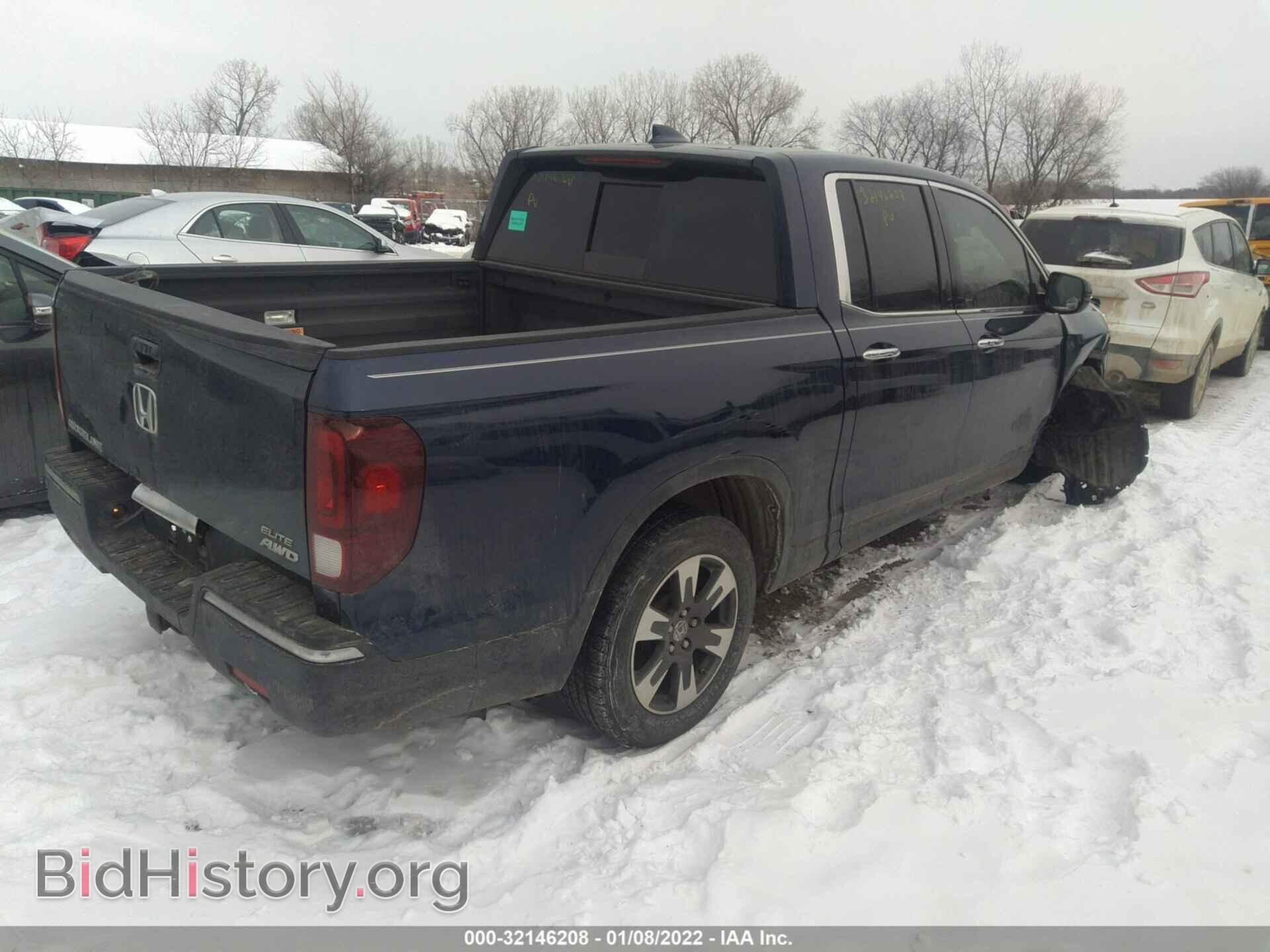 2017 HONDA RIDGELINE - VIN: 5FPYK3F73HB004468 - Фото 4