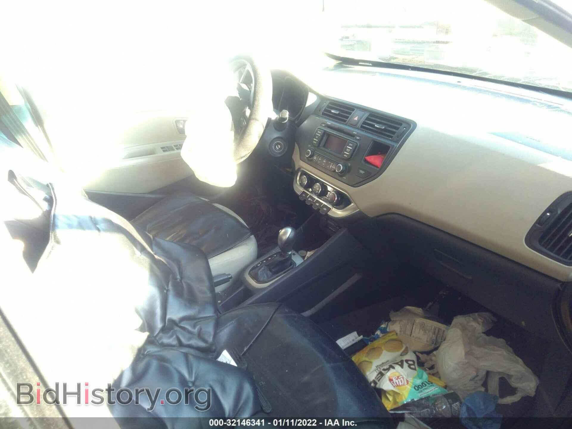 2013 KIA RIO - VIN: KNADM5A35D6182211 - Фото 5