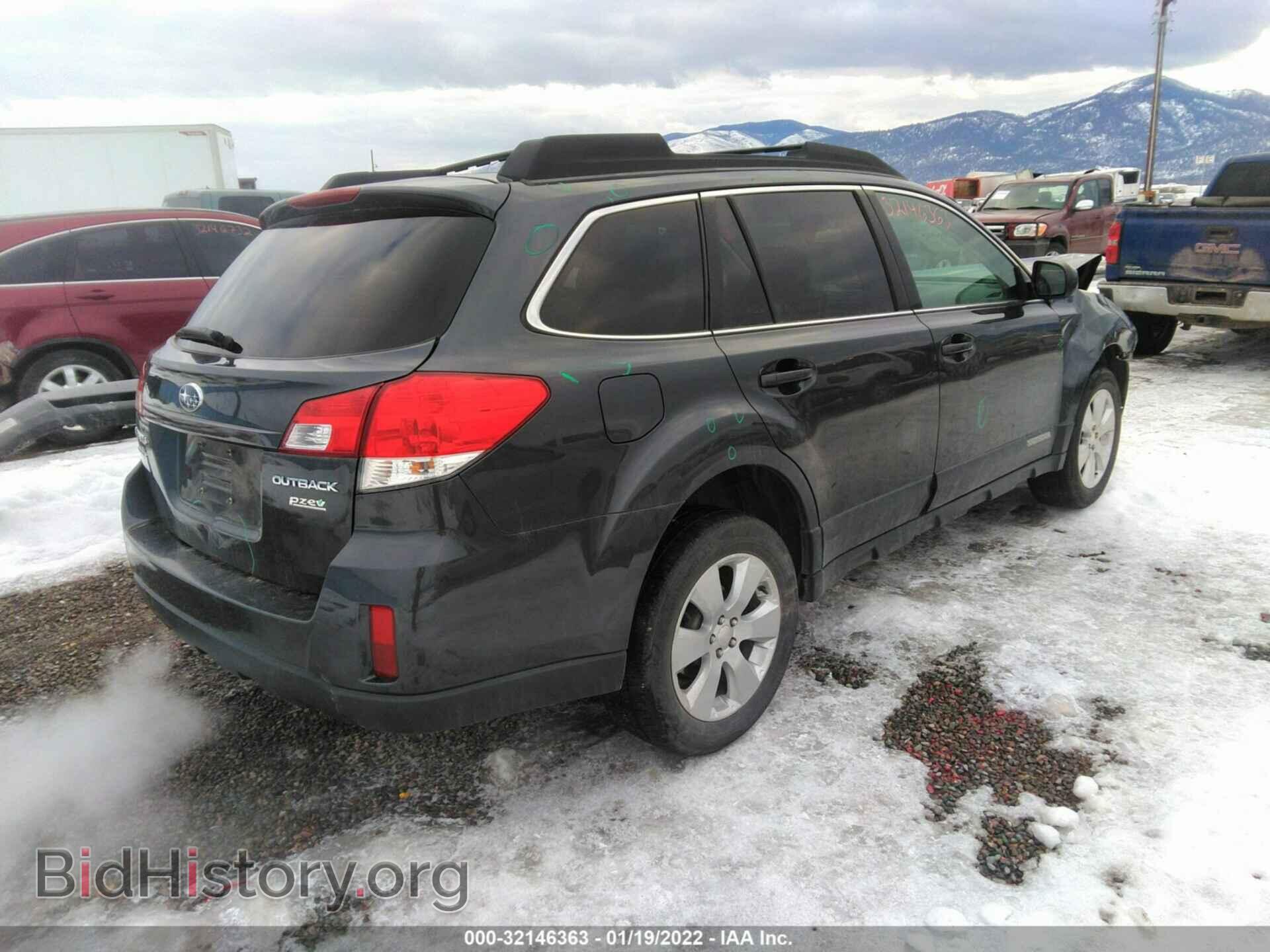 2011 SUBARU OUTBACK - VIN: 4S4BRBCC7B3419539 - Фото 4