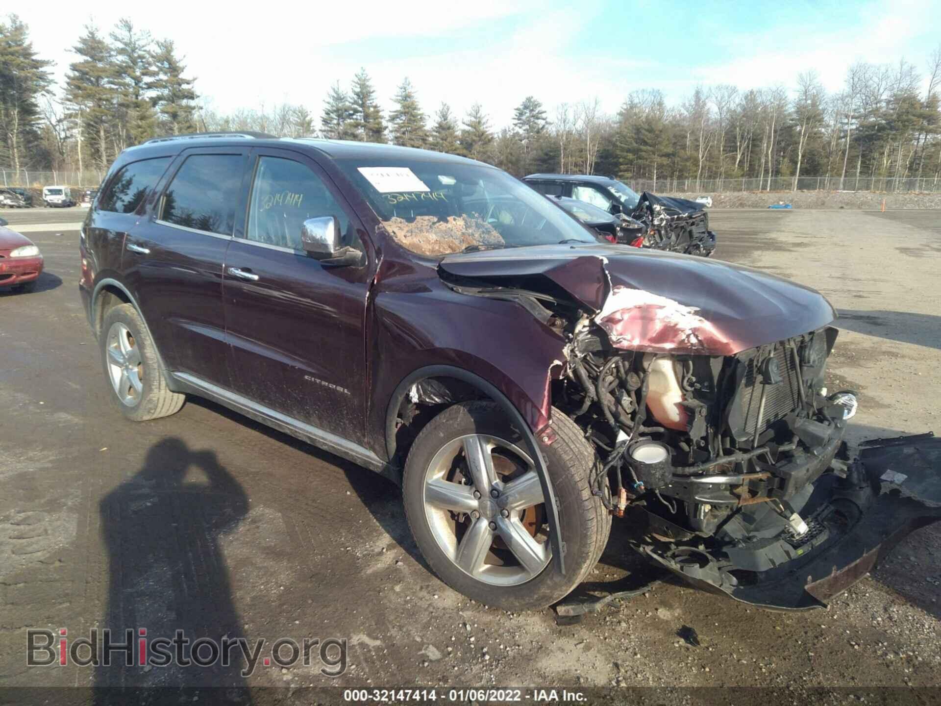 Photo 1C4RDJEG5CC130625 - DODGE DURANGO 2012