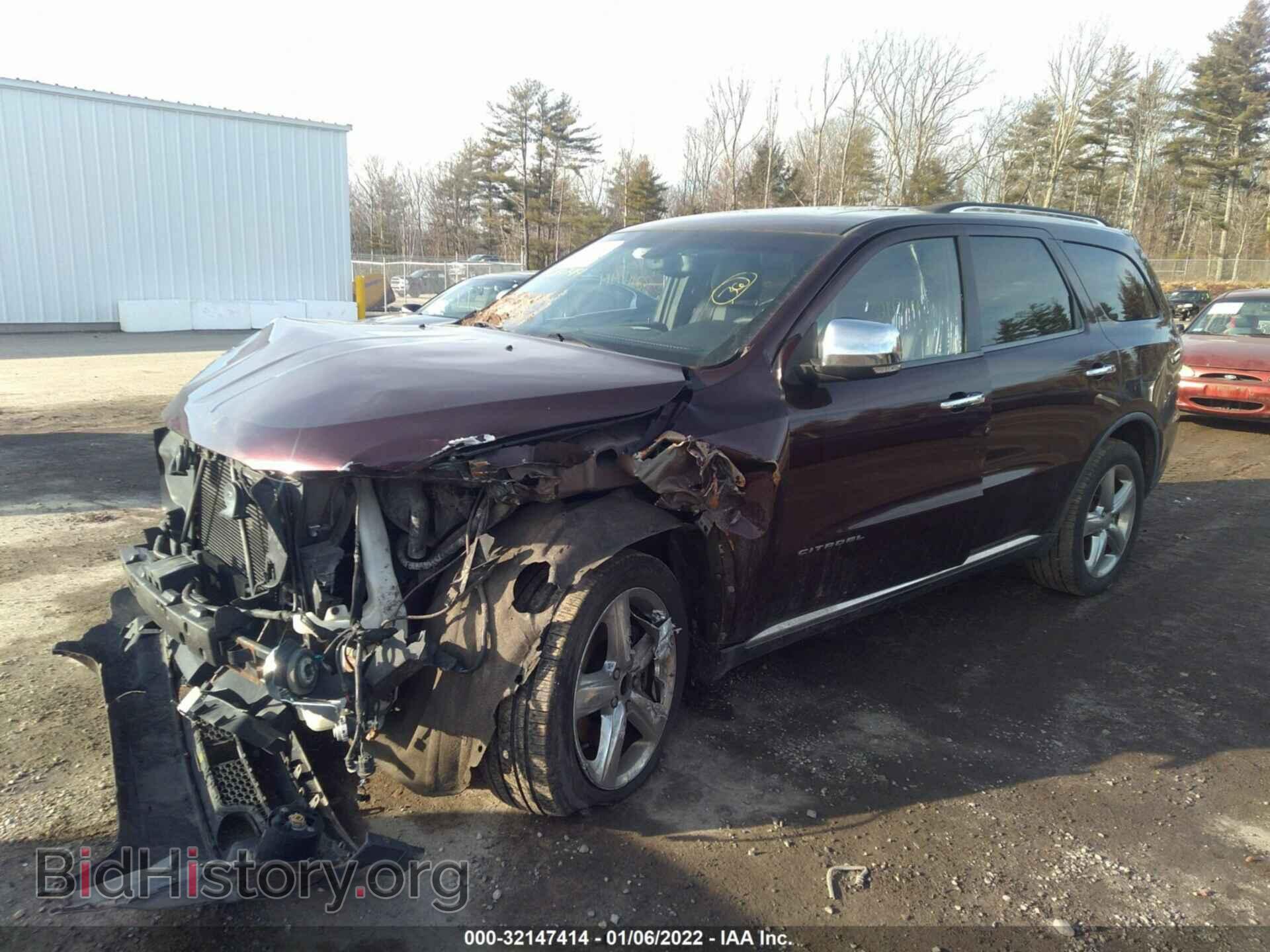 2012 DODGE DURANGO - VIN: 1C4RDJEG5CC130625 - Photo 2