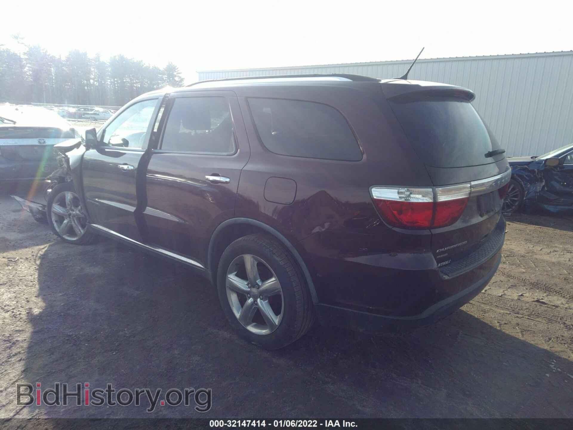 2012 DODGE DURANGO - VIN: 1C4RDJEG5CC130625 - Photo 3