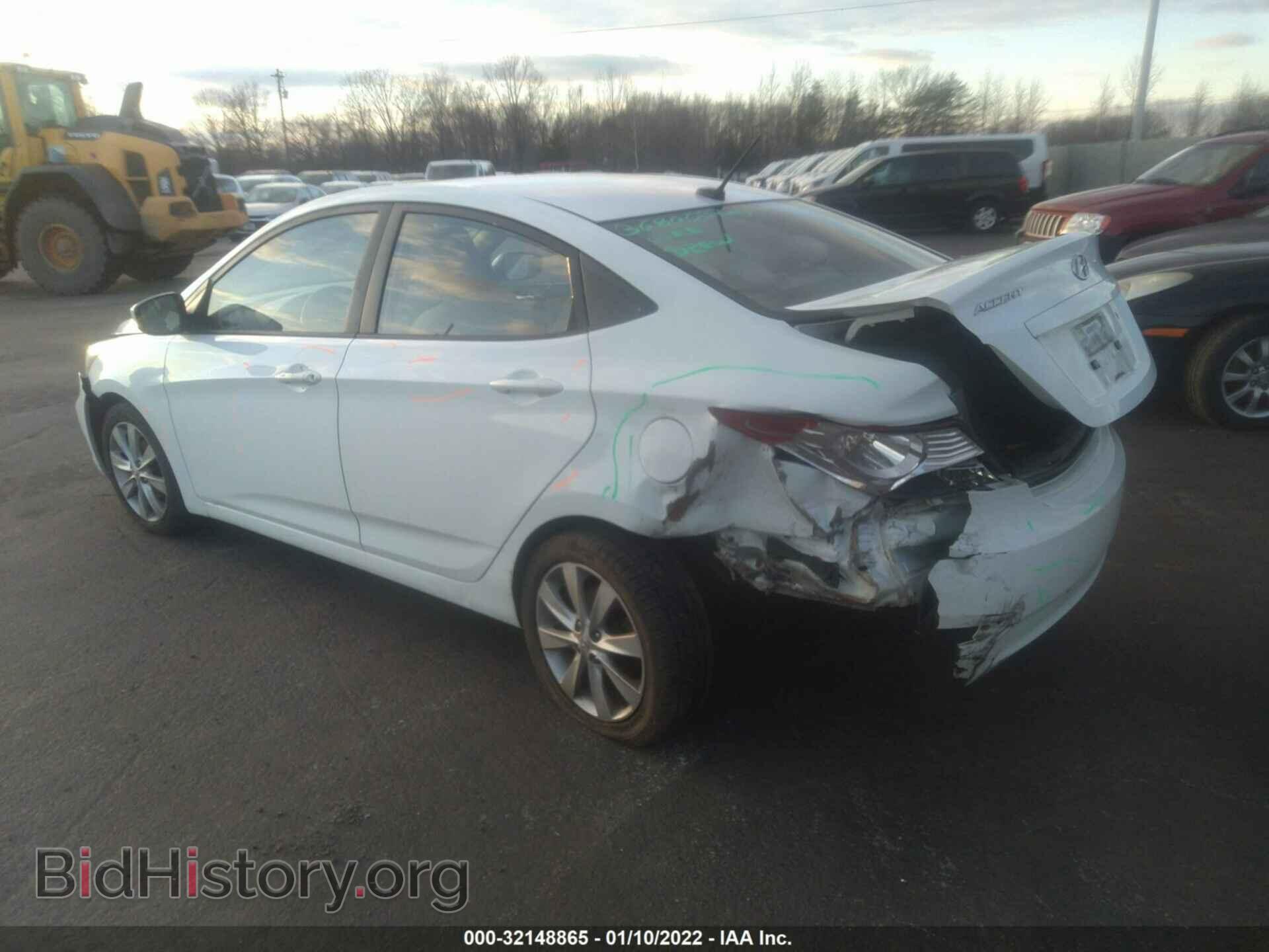2012 HYUNDAI ACCENT - VIN: KMHCU4AE5CU209178 - Фото 3