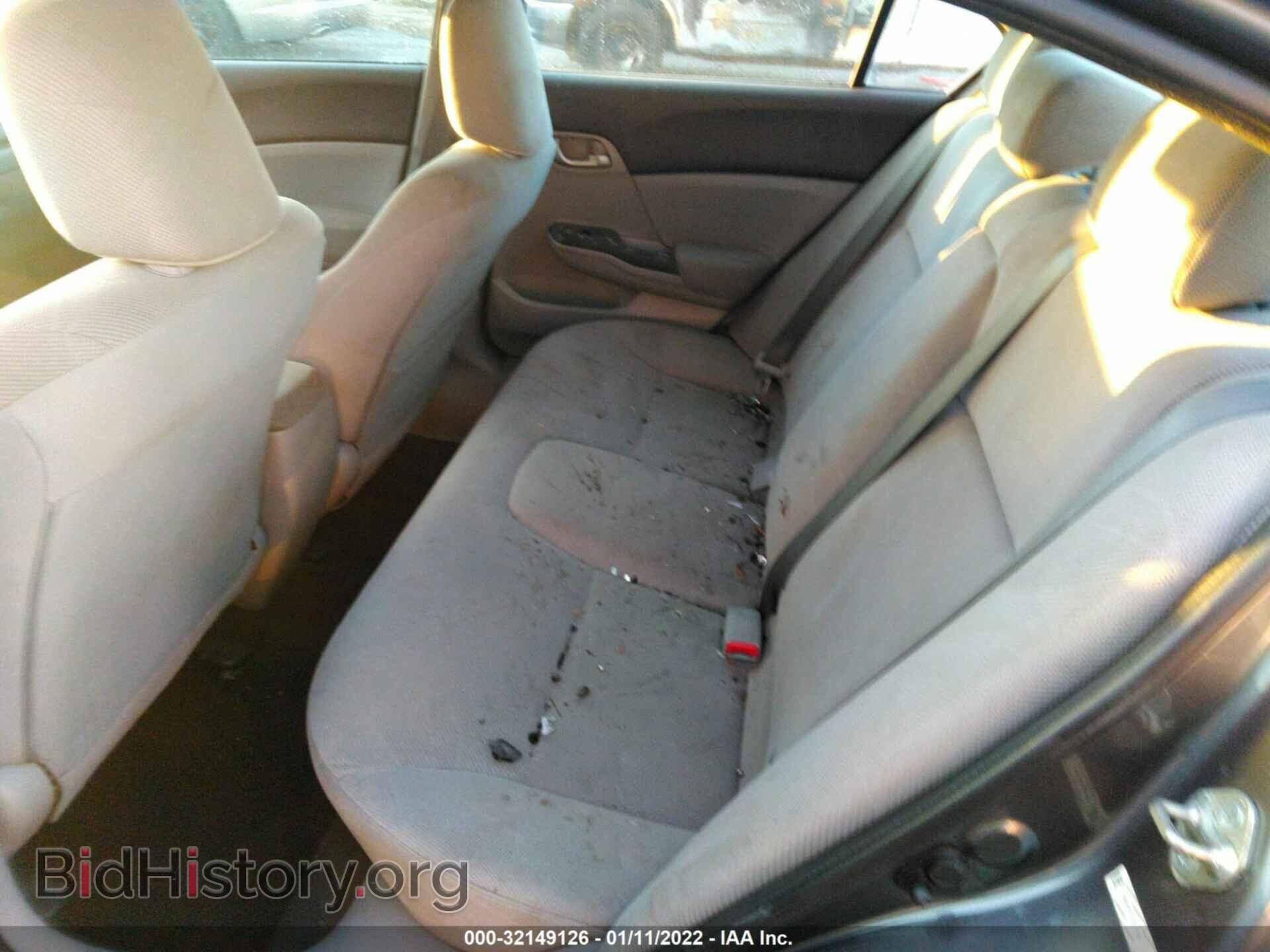 2012 HONDA CIVIC SDN - VIN: 19XFB2F57CE370182 - Фото 8