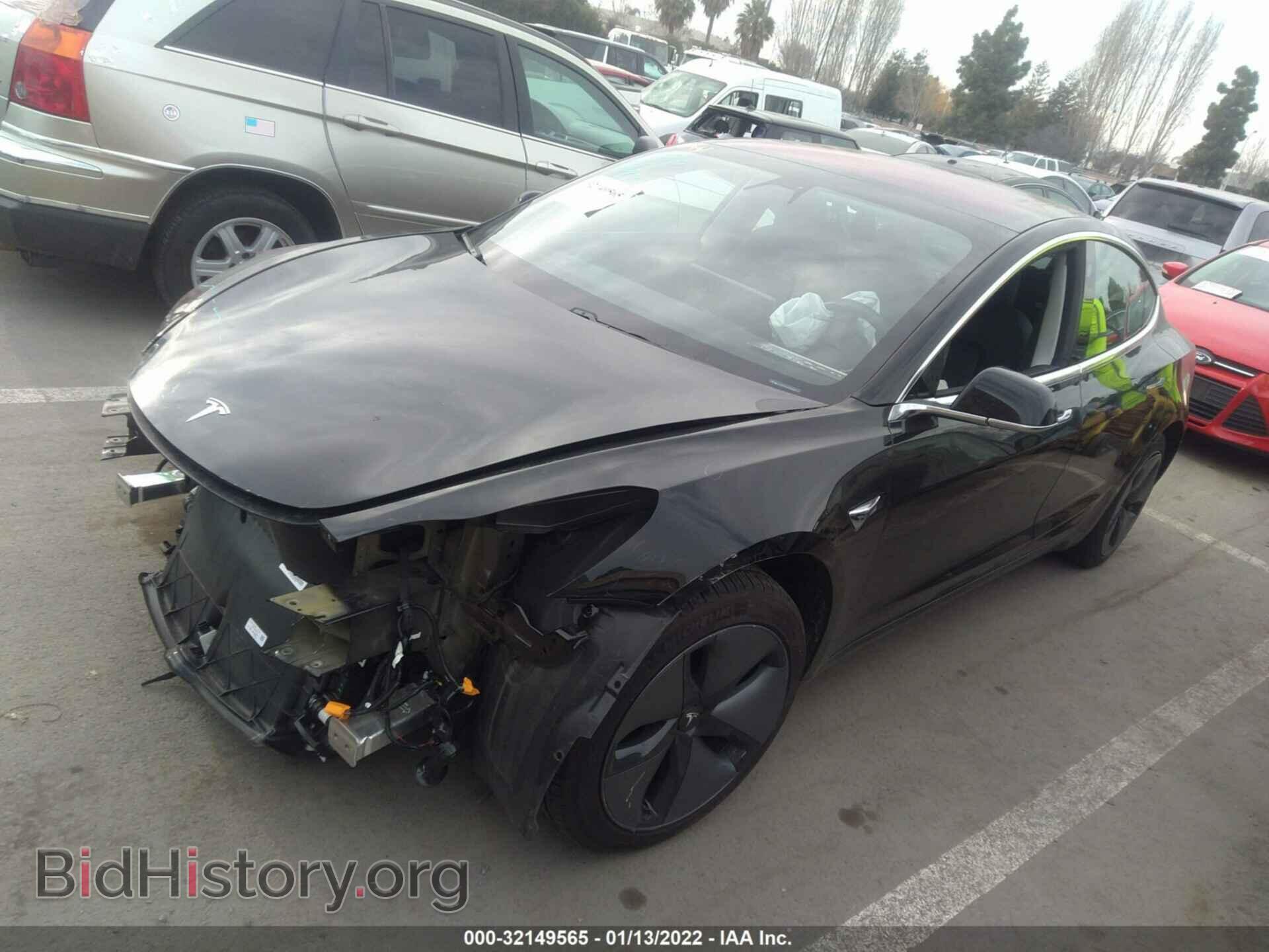 2019 TESLA MODEL 3 - VIN: 5YJ3E1EA7KF313377 - Фото 2