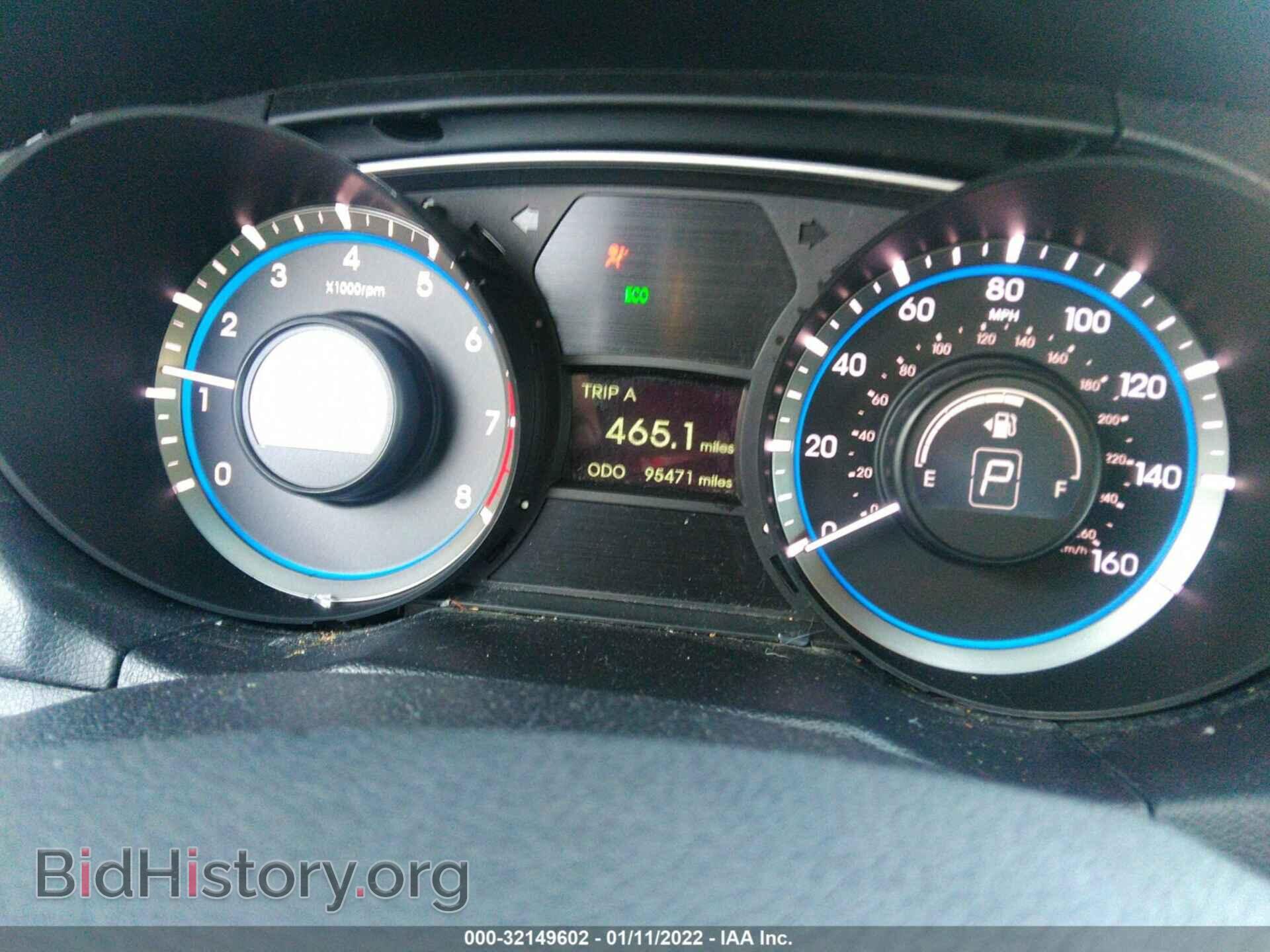 2012 HYUNDAI SONATA - VIN: 5NPEC4AC2CH405037 - Фото 7