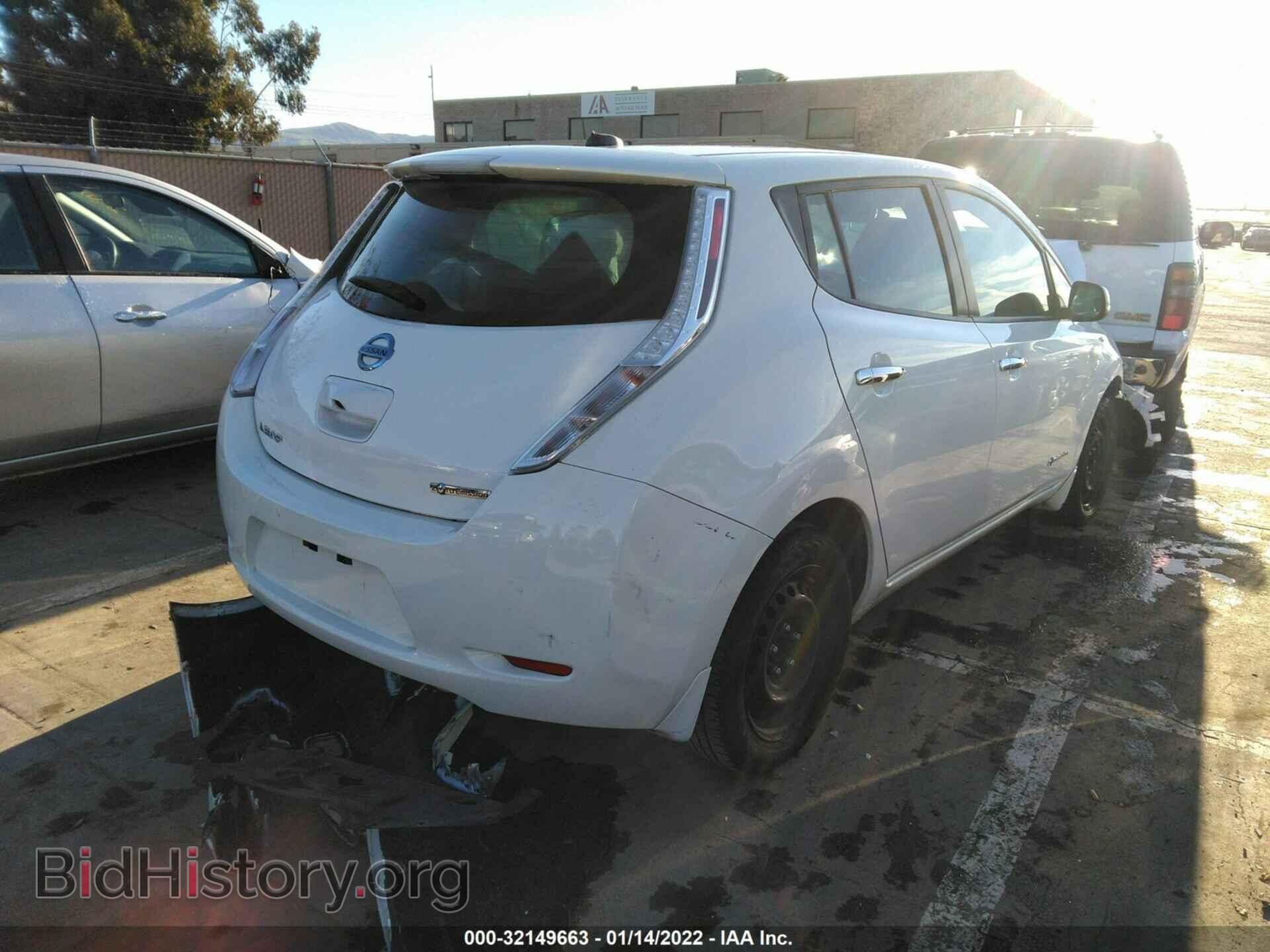 2015 NISSAN LEAF - VIN: 1N4AZ0CPXFC329045 - Фото 4