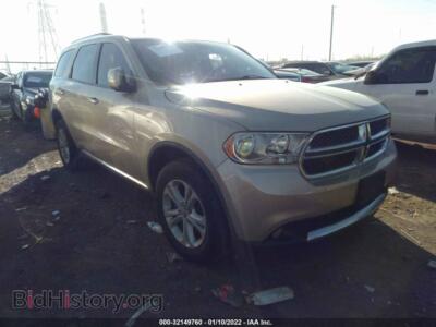 2011 Dodge DURANGO Crew, gold — VIN 1D4RE4GG6BC732964, IAAI