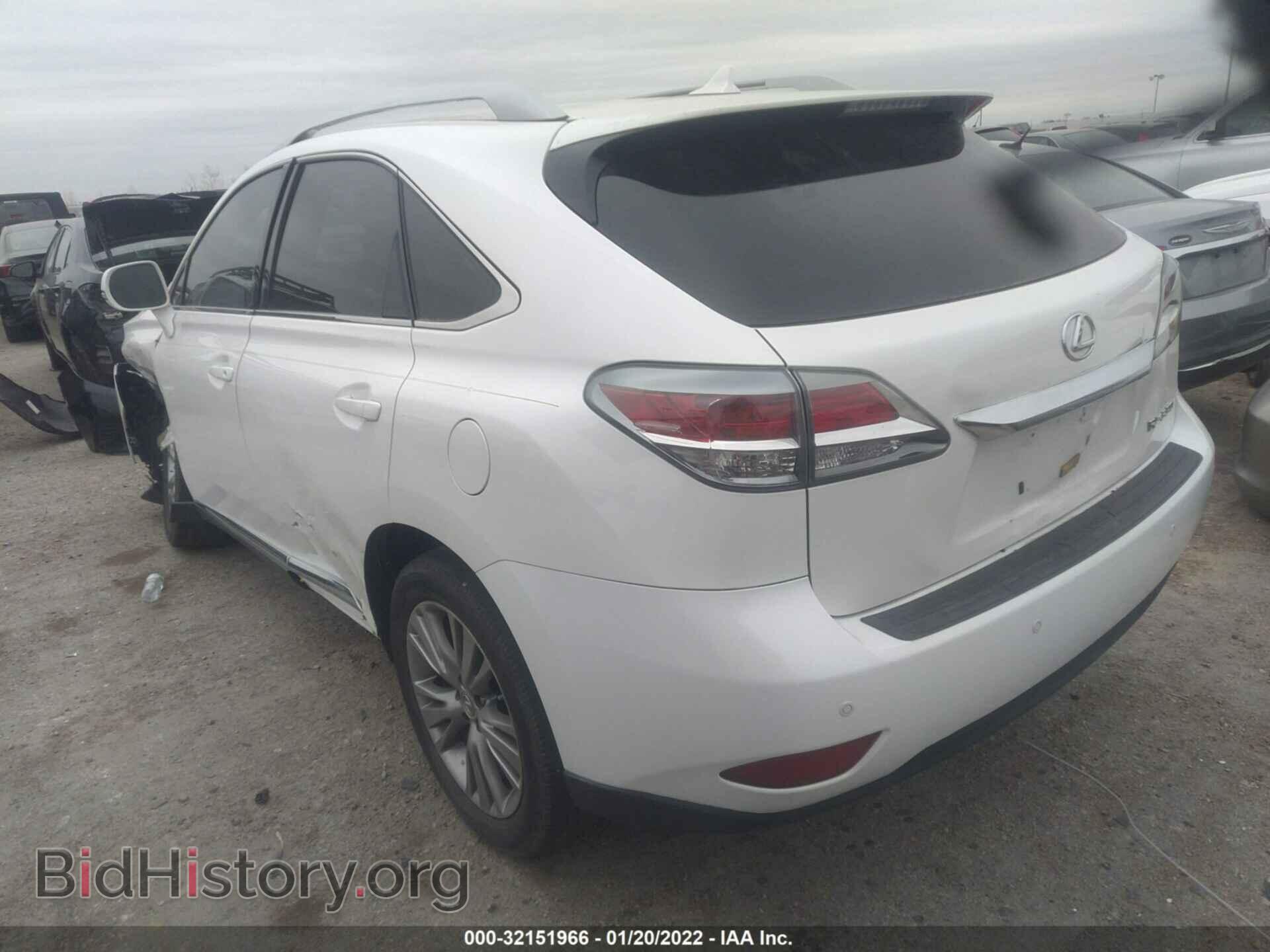2013 LEXUS RX 350 - VIN: 2T2ZK1BA2DC099084 - Фото 3
