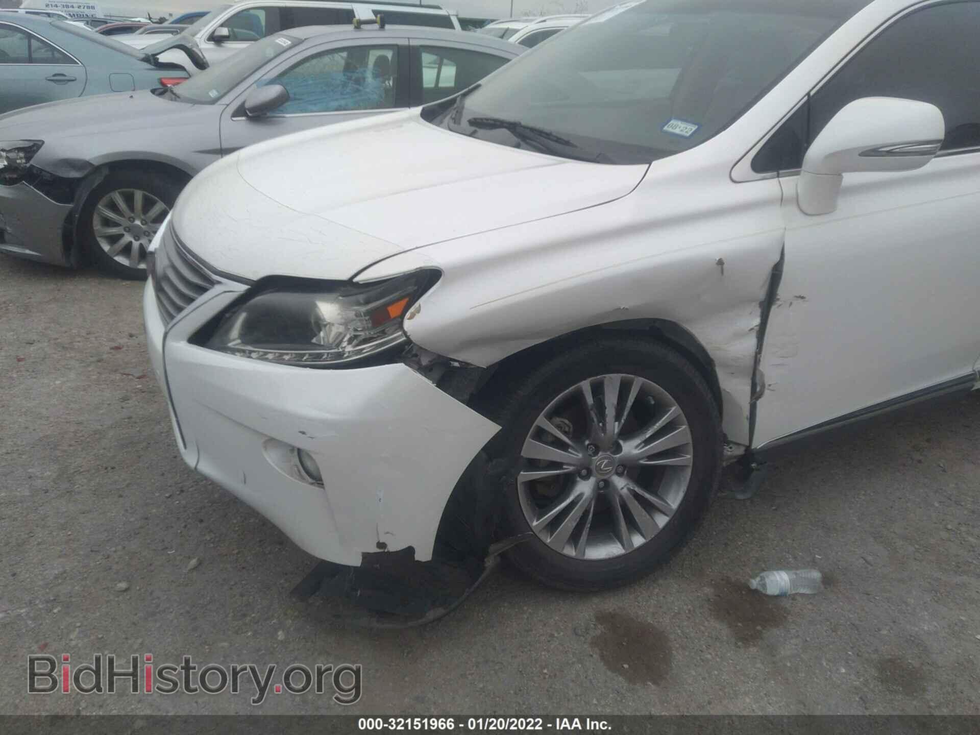 2013 LEXUS RX 350 - VIN: 2T2ZK1BA2DC099084 - Фото 6