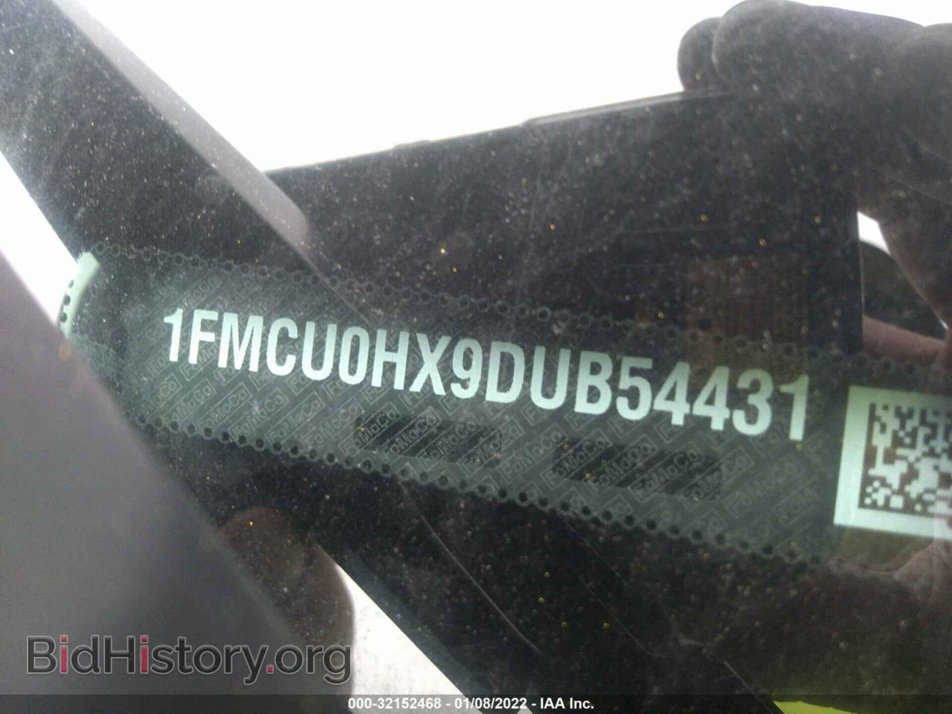 2013 FORD ESCAPE - VIN: 1FMCU0HX9DUB54431 - Фото 9