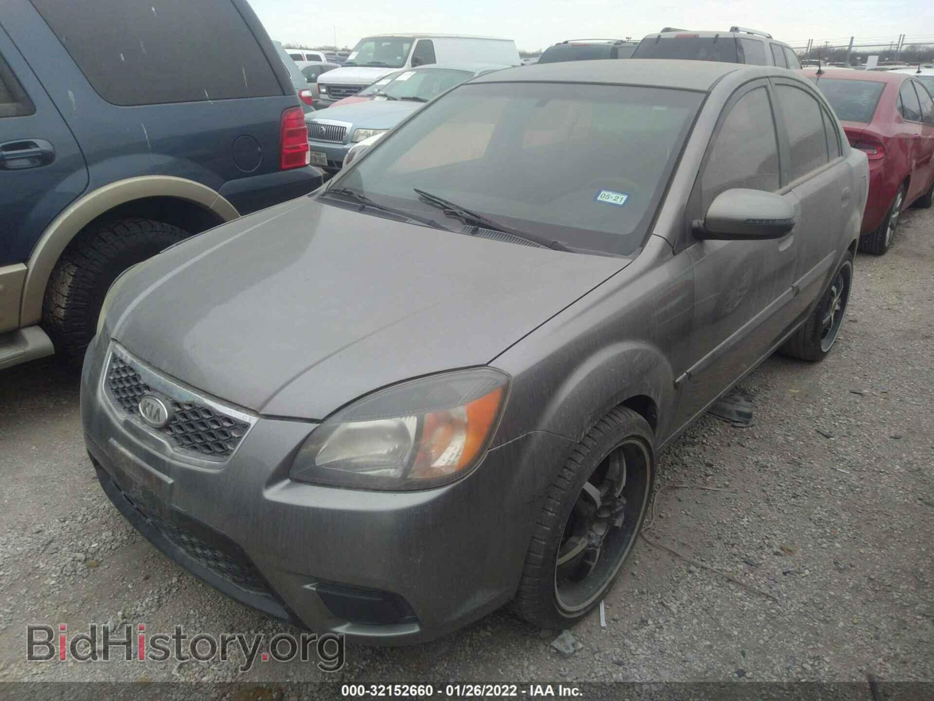 2010 KIA RIO - VIN: KNADH4A34A6662458 - Фото 2
