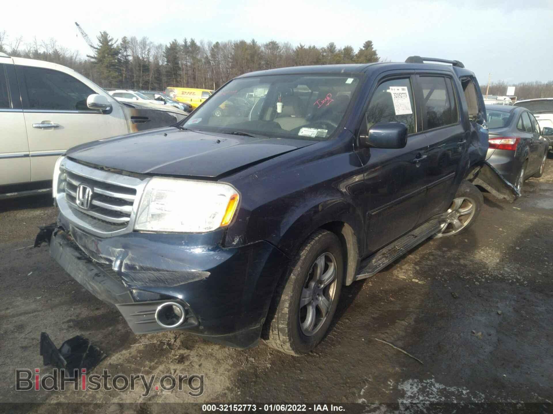 2013 HONDA PILOT - VIN: 5FNYF4H53DB041660 - Фото 2