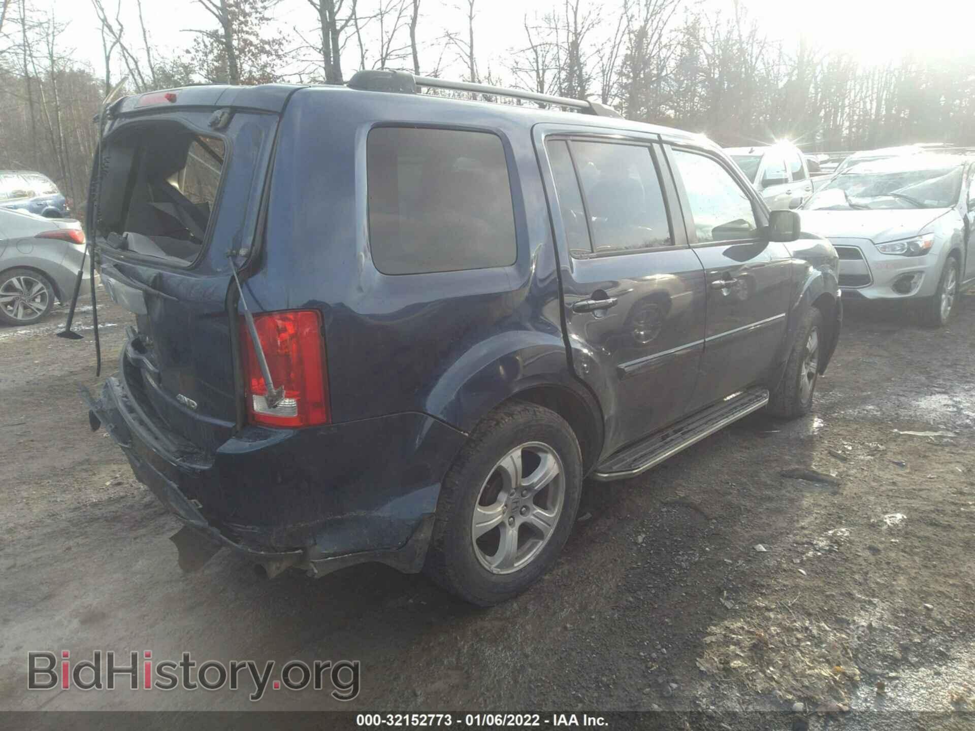 2013 HONDA PILOT - VIN: 5FNYF4H53DB041660 - Фото 4