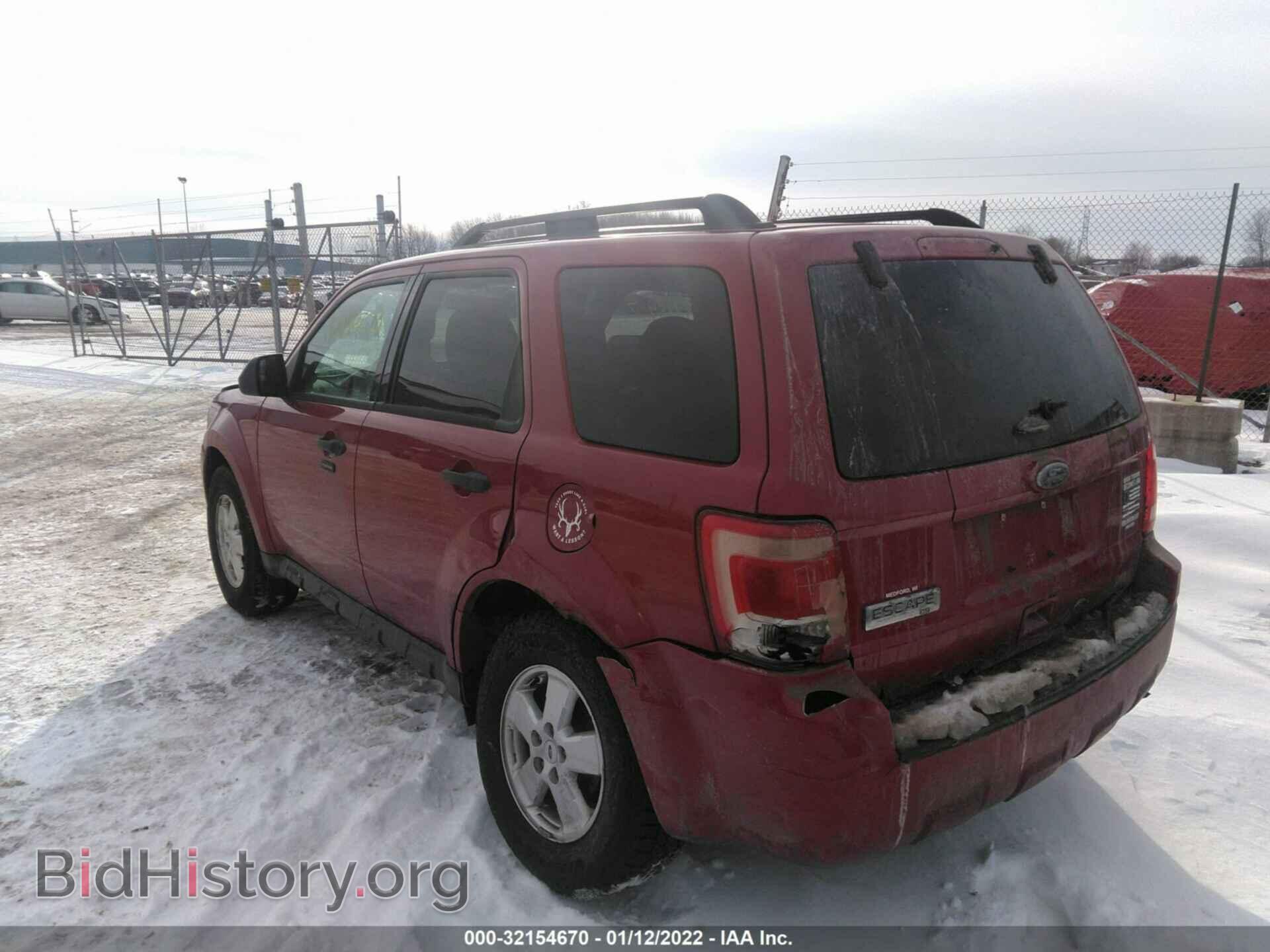 2011 FORD ESCAPE - VIN: 1FMCU9D76BKB44541 - Фото 3
