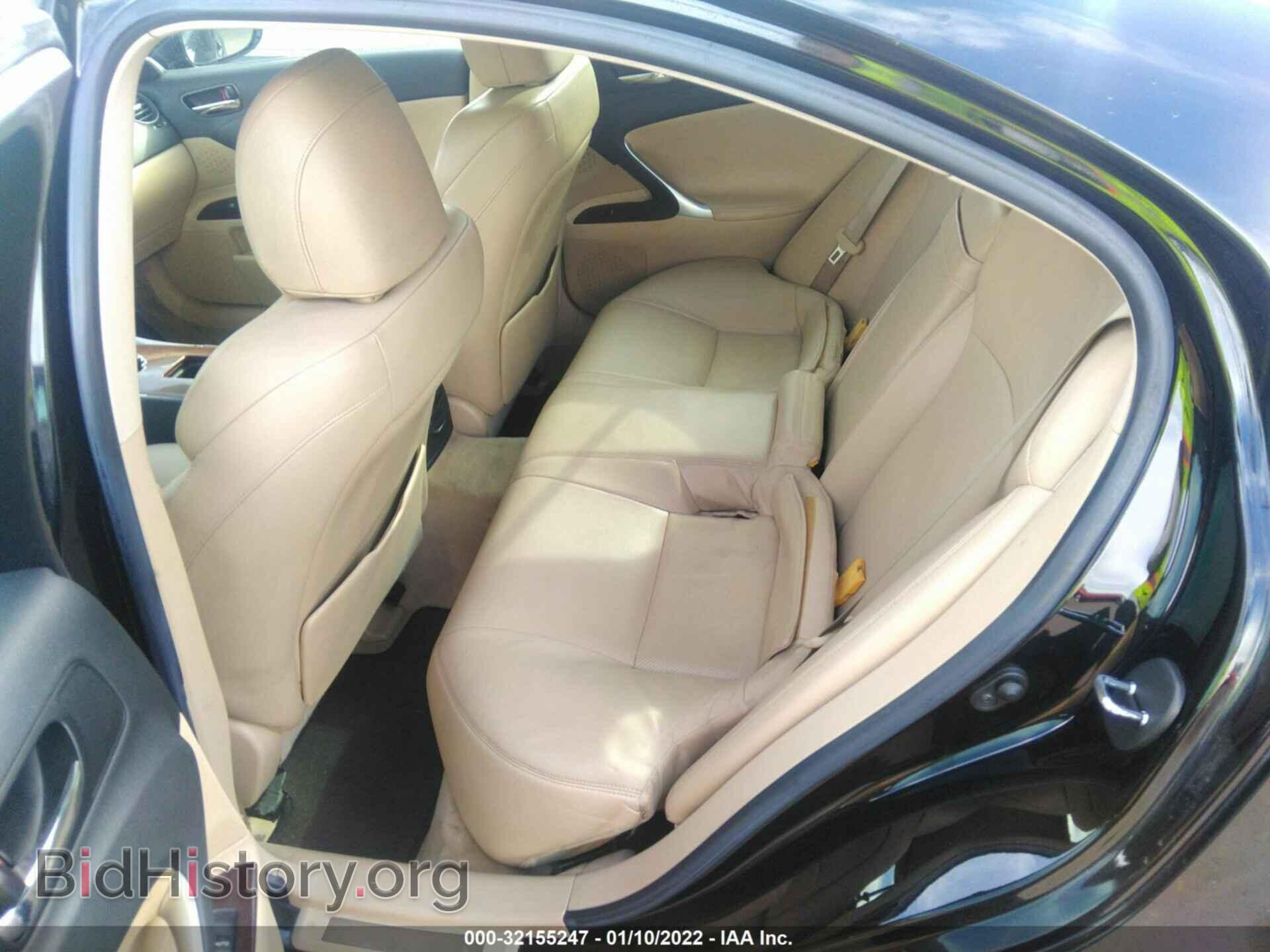 2007 LEXUS IS 350 - VIN: JTHBE262772007328 - Фото 8