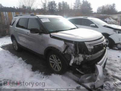 2013 Ford EXPLORER XLT, silver — VIN 1FM5K8D80DGB10876, IAAI
