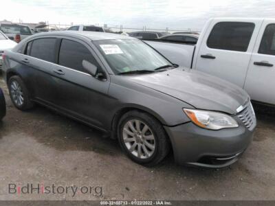 2013 Chrysler 200 Touring, серый — VIN 1C3CCBBB4DN500934, IAAI