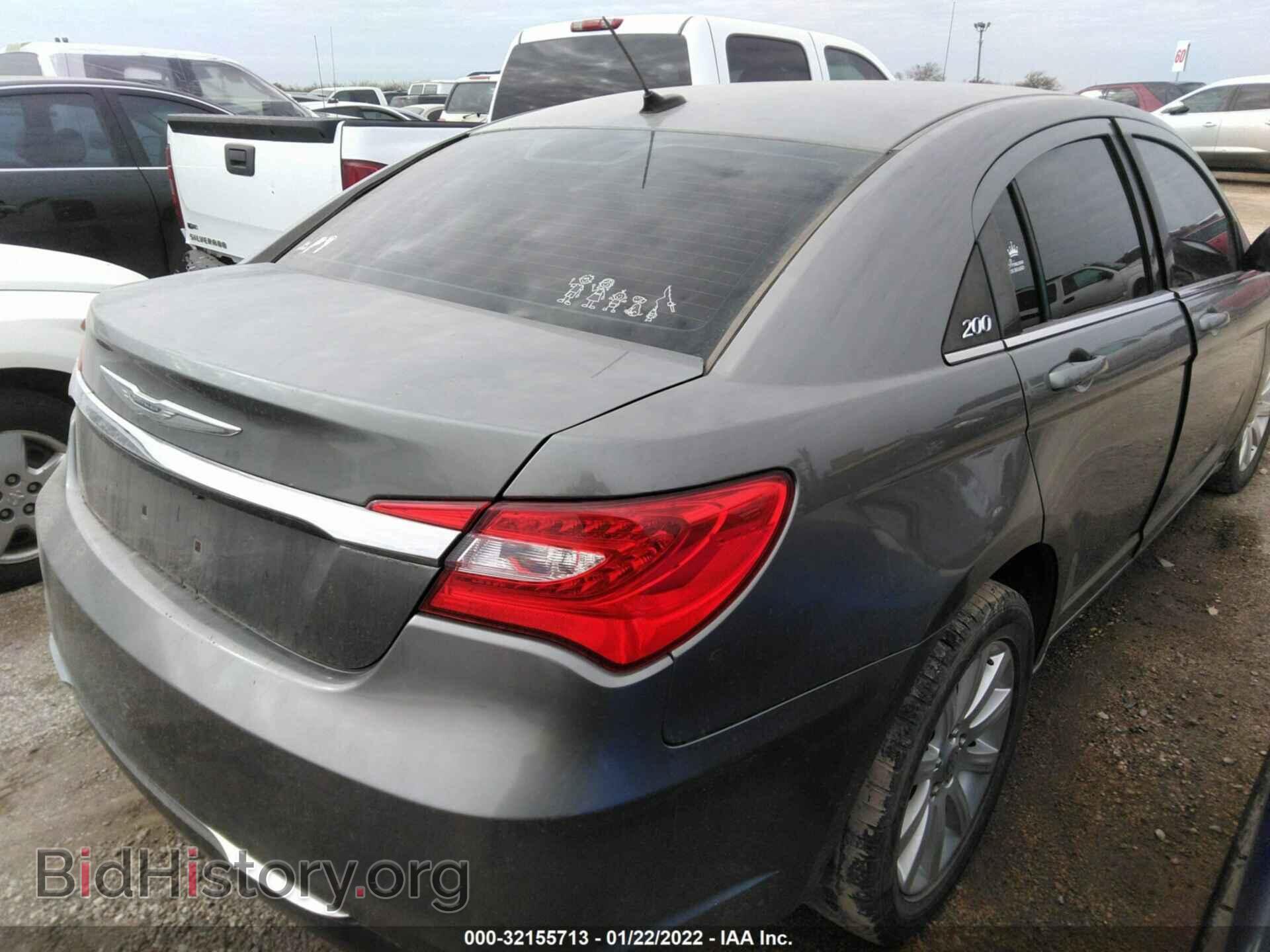 2013 CHRYSLER 200 - VIN: 1C3CCBBB4DN500934 - Фото 4