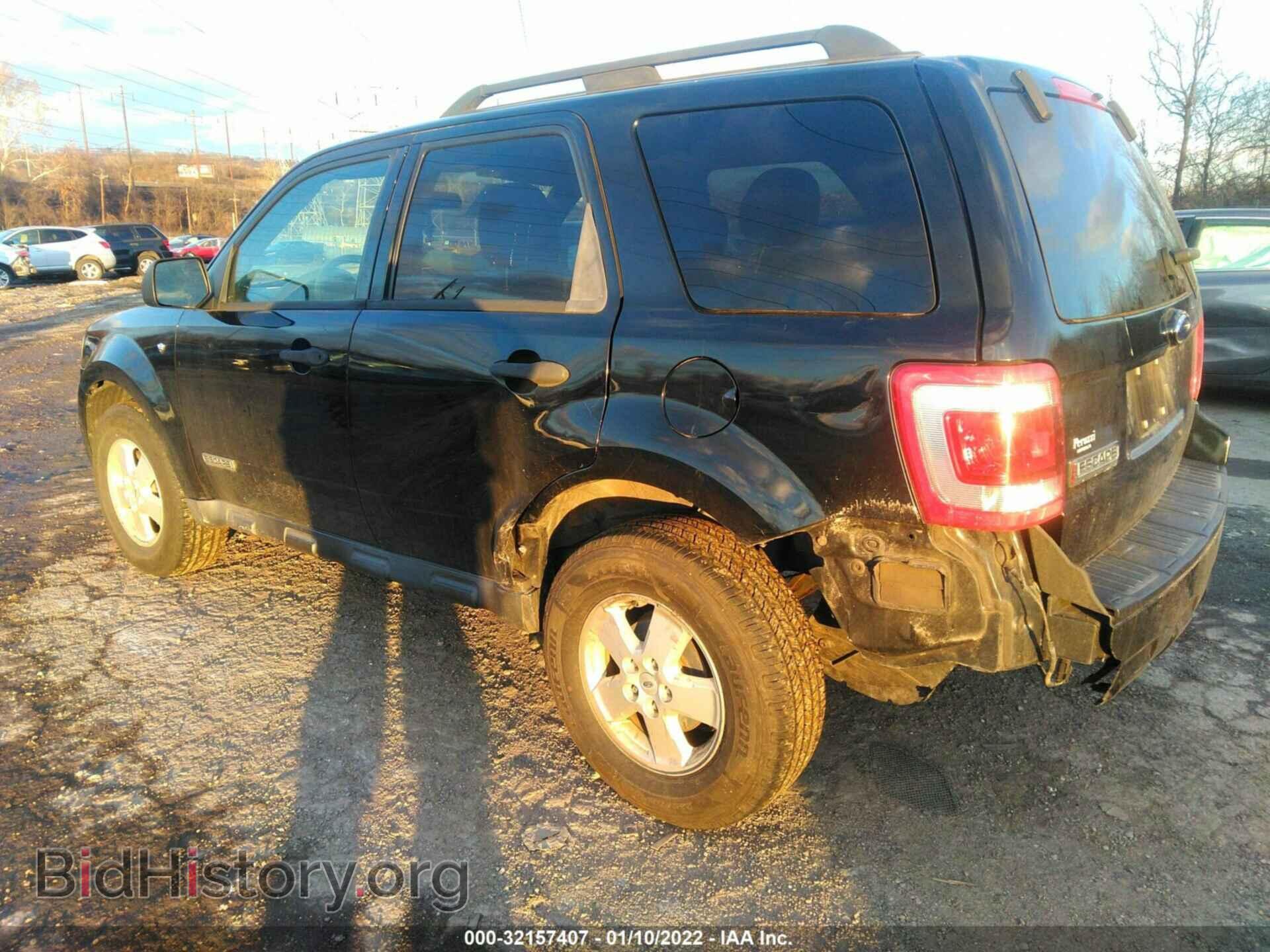 2008 FORD ESCAPE - VIN: 1FMCU03128KD48657 - Фото 3