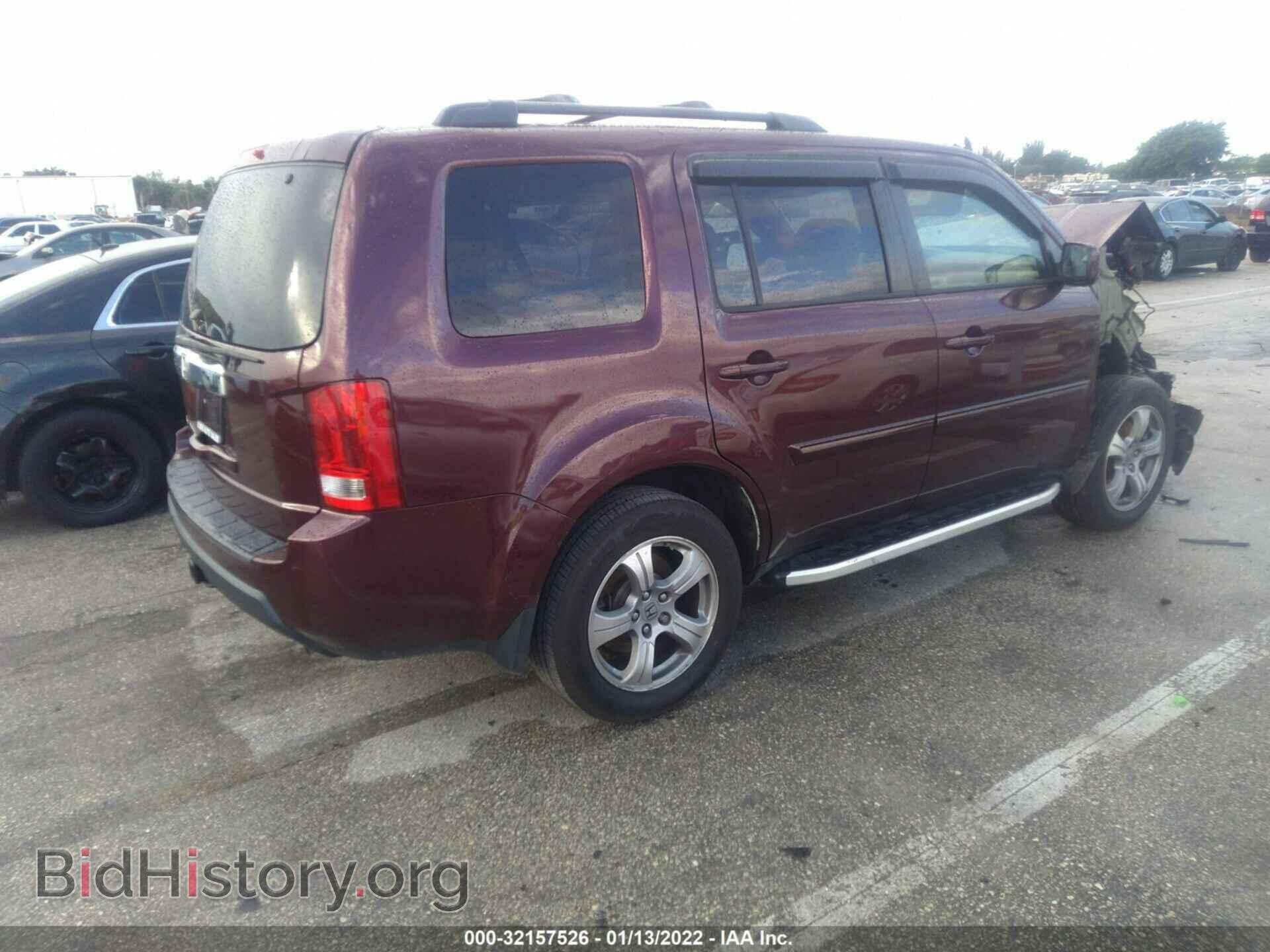 2012 HONDA PILOT - VIN: 5FNYF3H52CB010456 - Фото 4