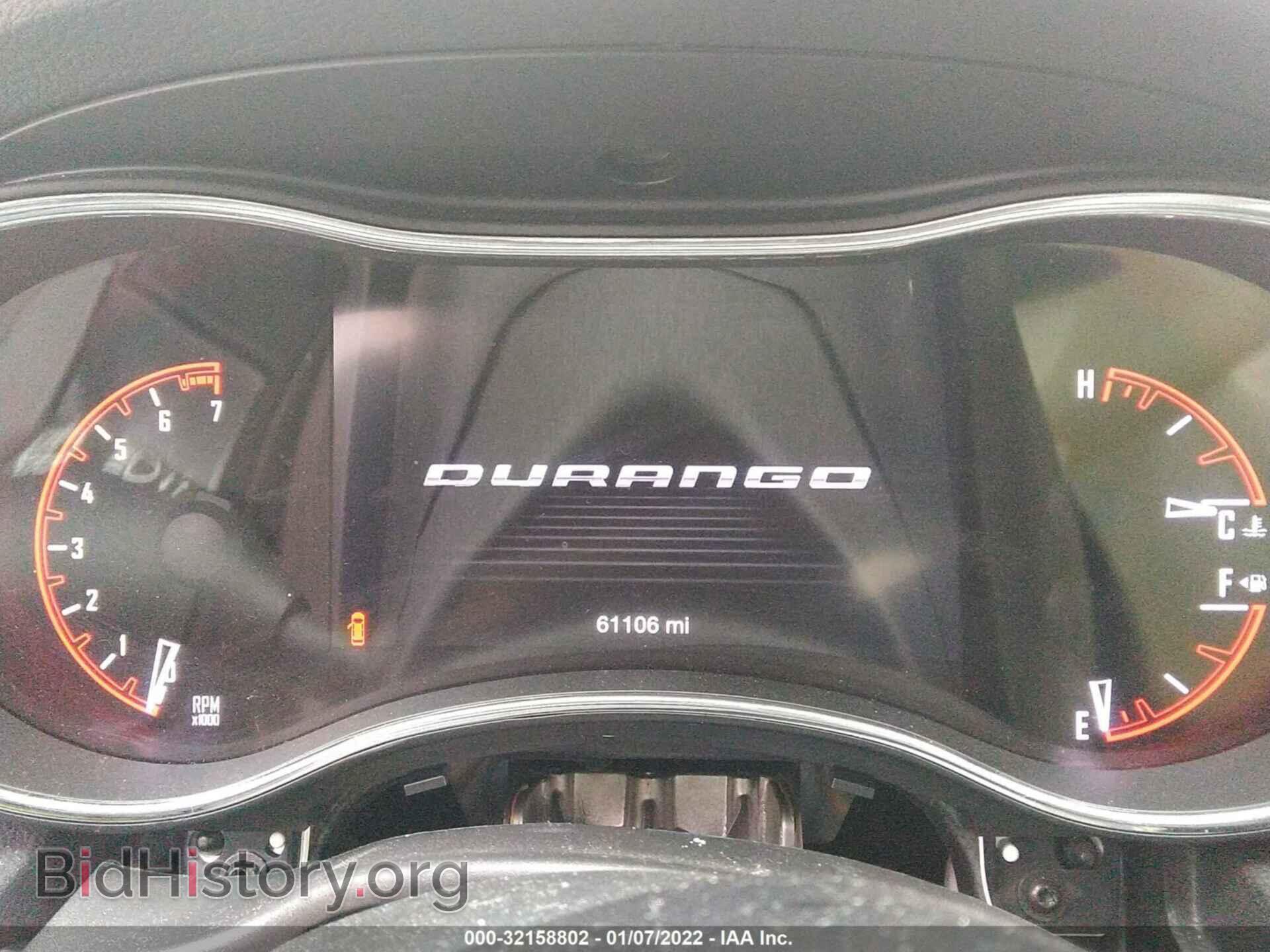 2017 DODGE DURANGO - VIN: 1C4RDHDG7HC724456 - Photo 7